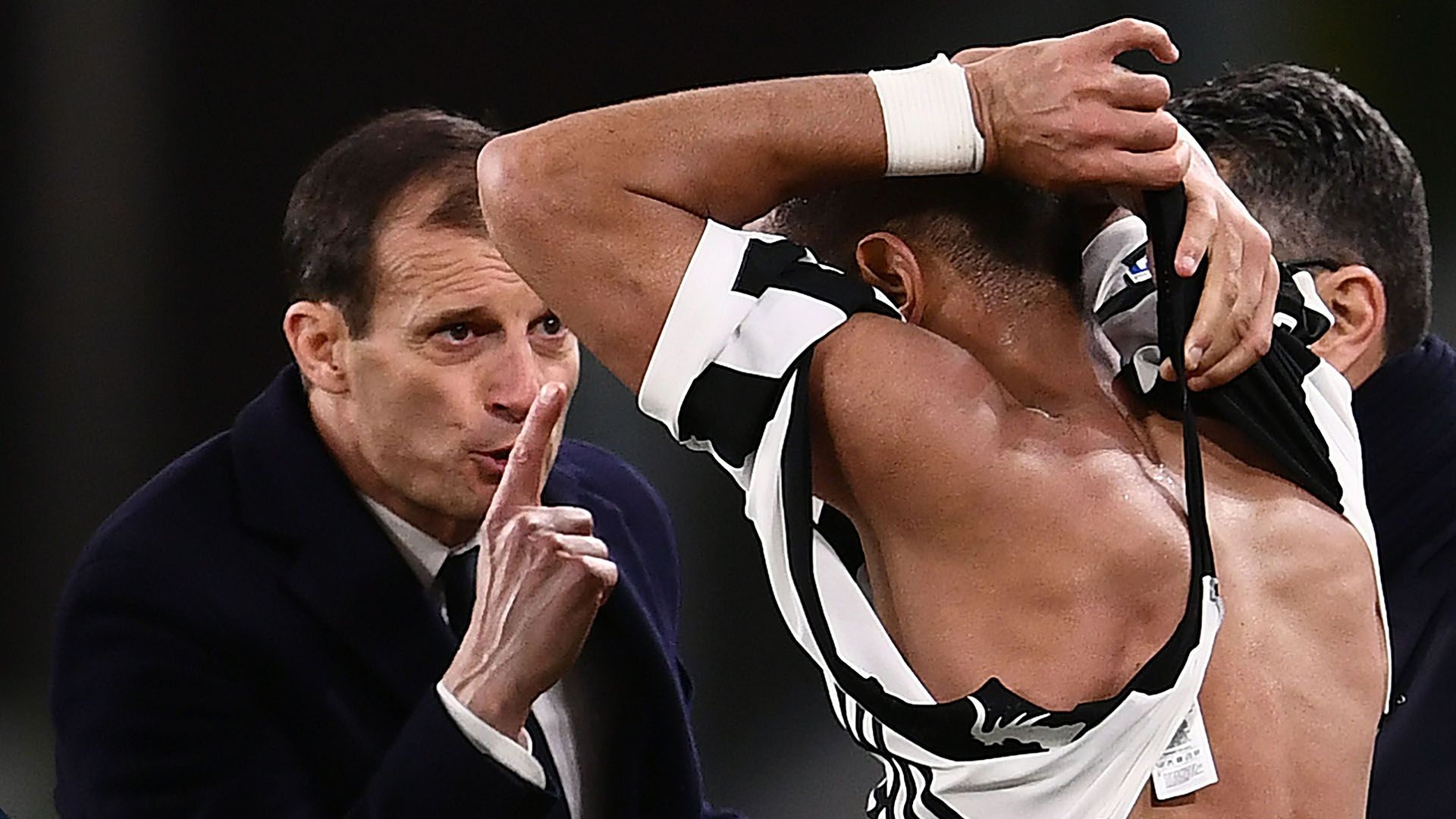 Massimiliano Allegri Medhi Benatia Juventus