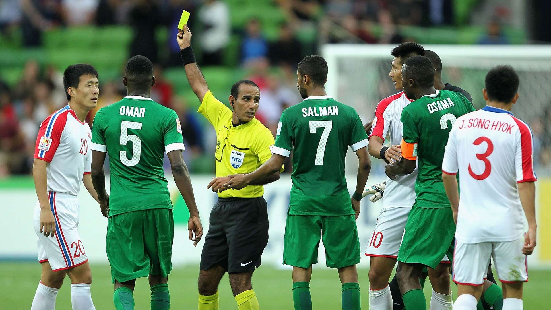 North Korea SADUI ARABIA ASIA CUP Melbourne Rectangular Stadium AAMI Park 01142015