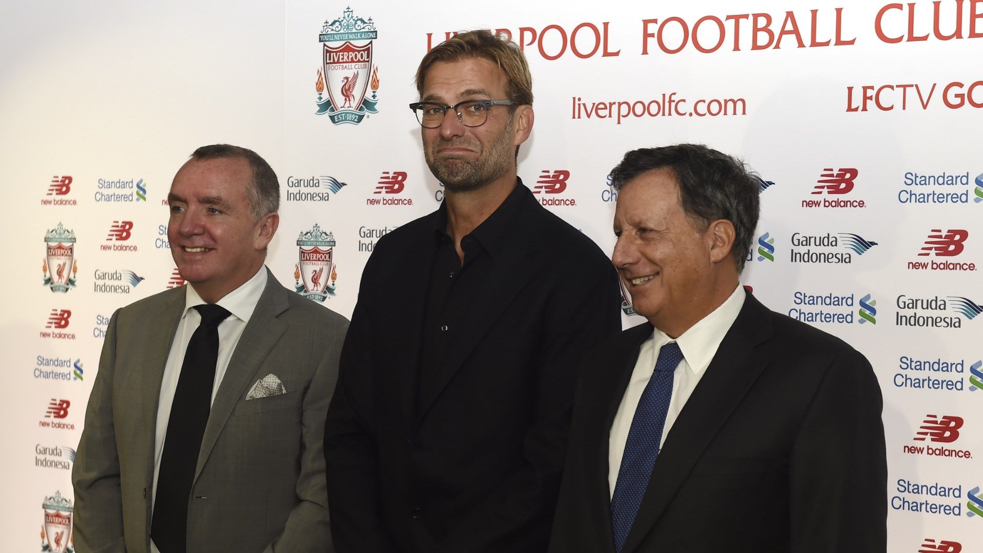 Jurgen Klopp Ian Ayre Tom Werner Liverpool first press conference 2015