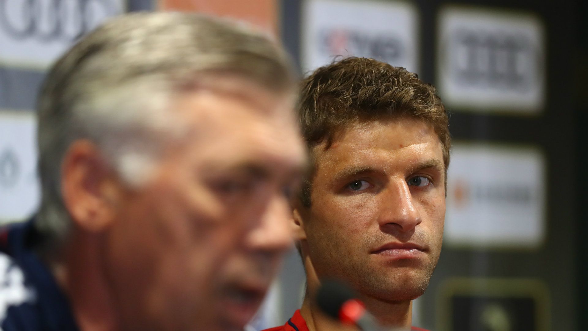 Thomas Muller Carlo Ancelotti