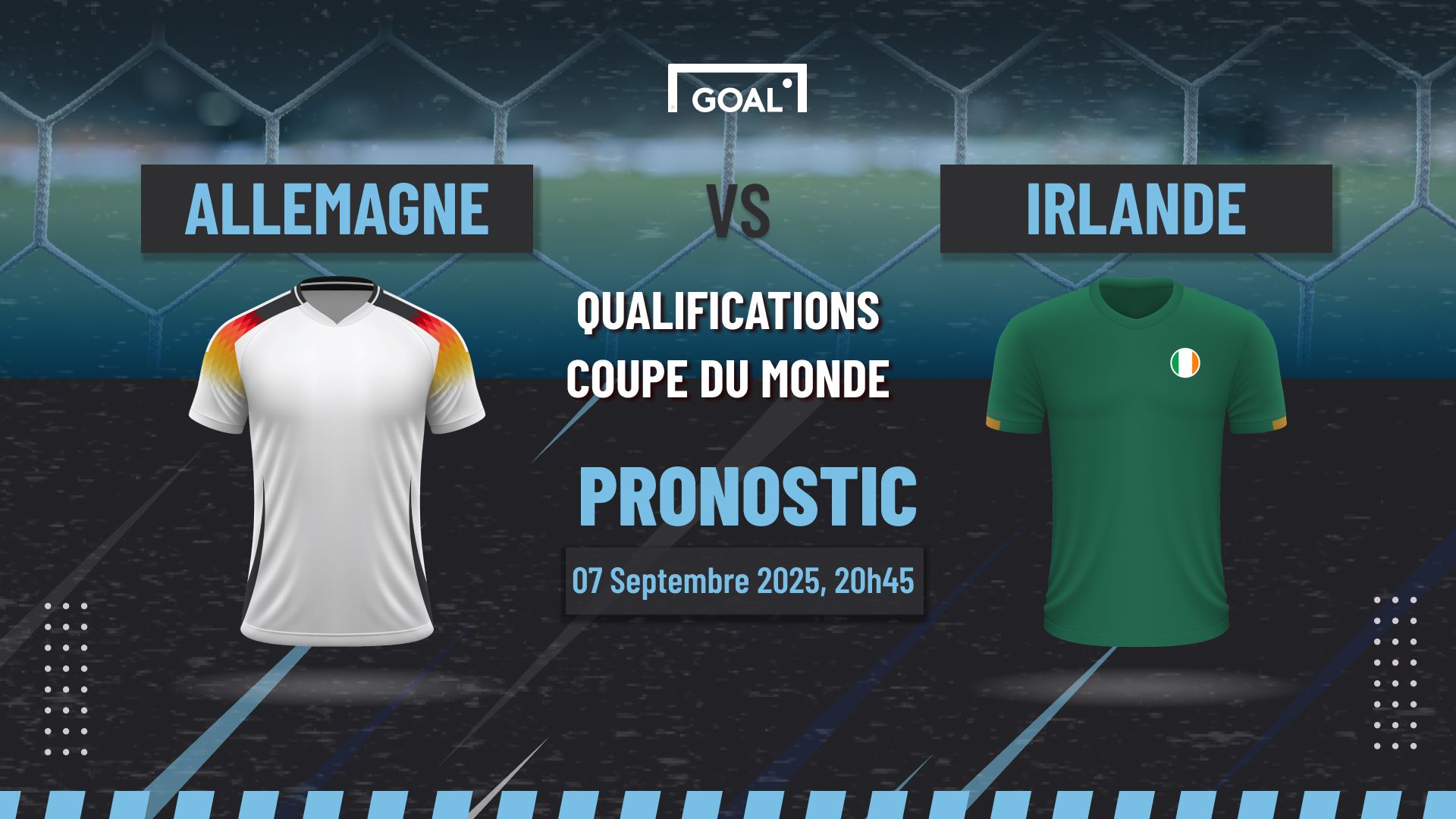 Pronostic Allemagne vs Irlande