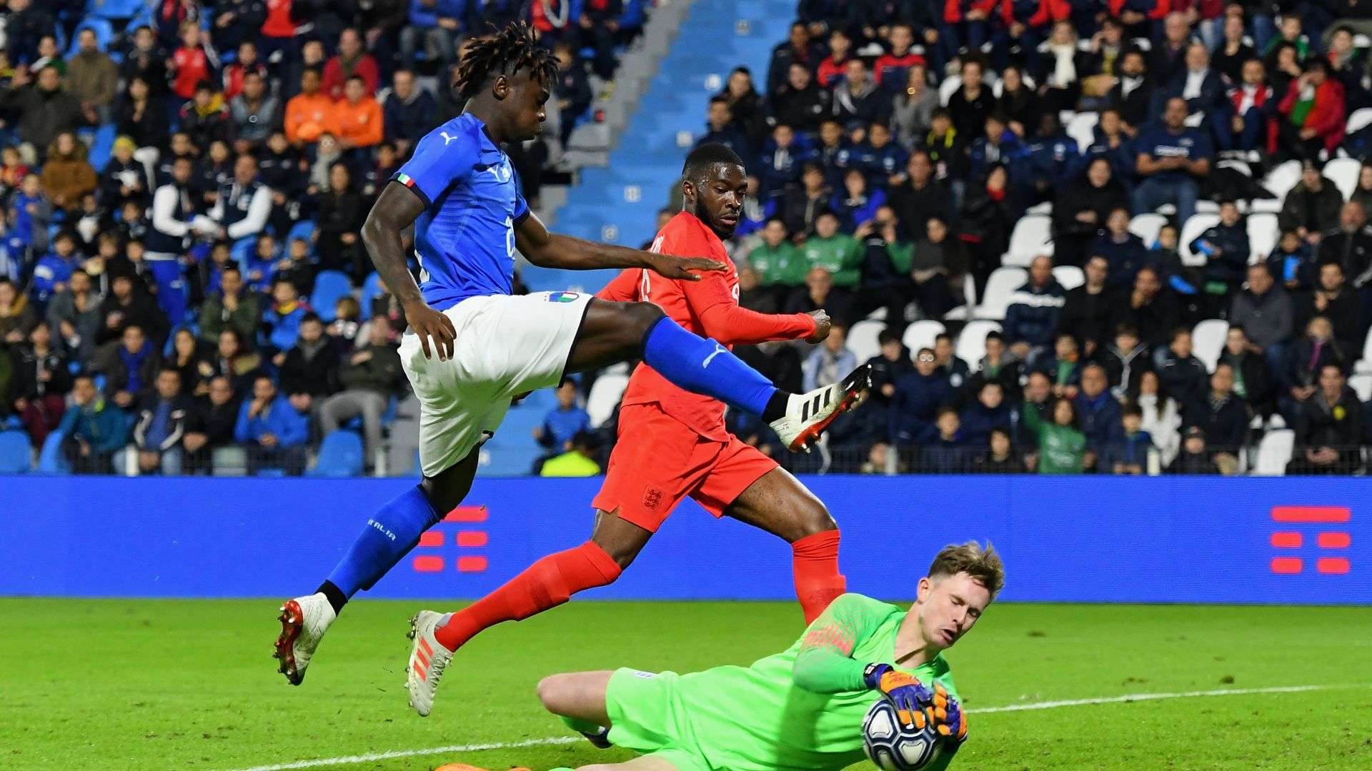 Moise Kean Italy England Under 21