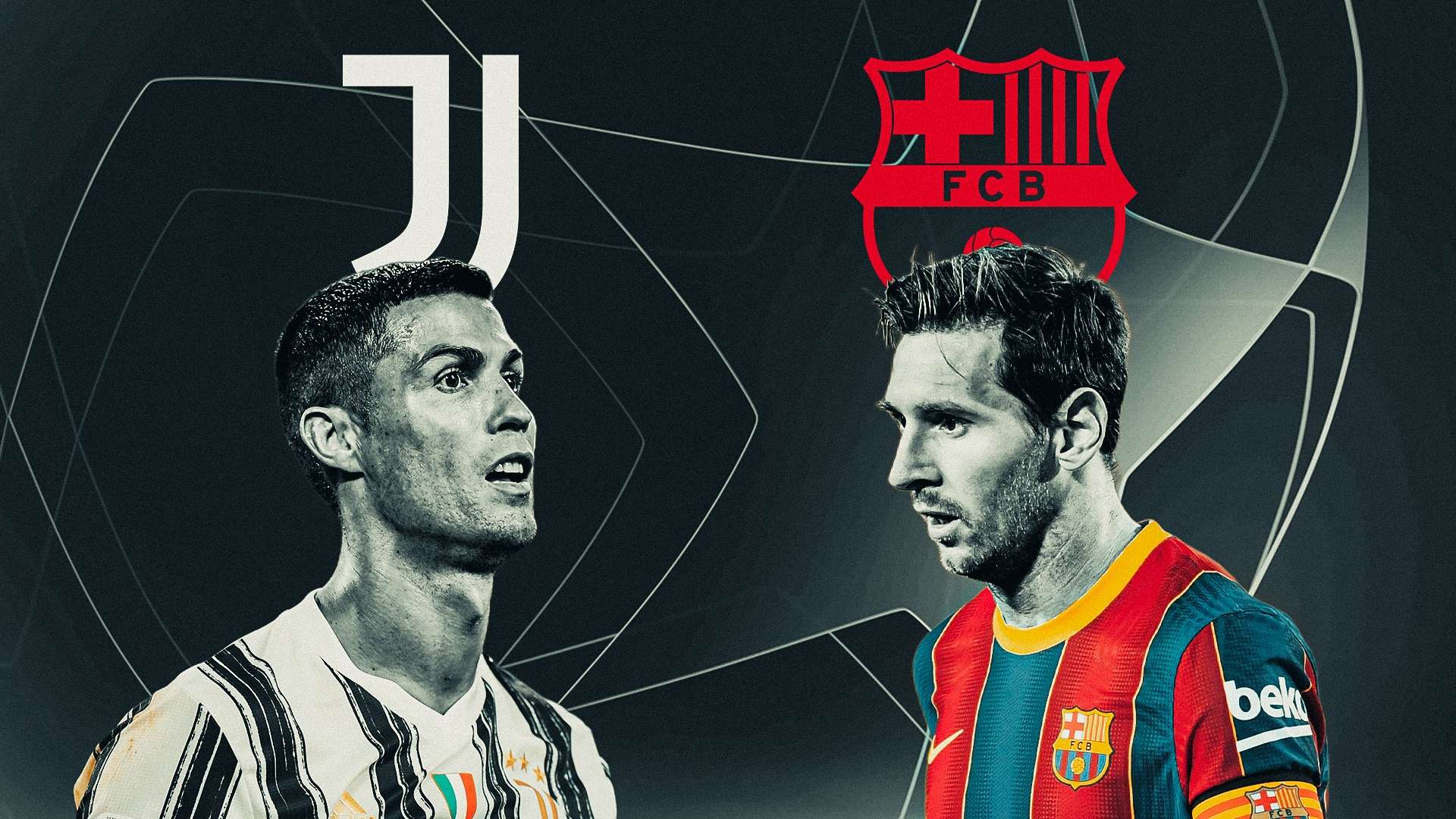 Cristiano Ronaldo Lionel Messi Juventus Barcellona UEFA Champions League 2020/2021