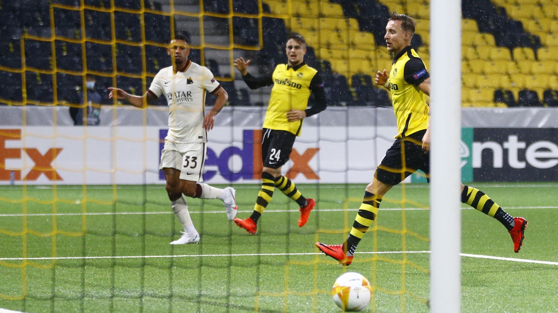 Young Boys Roma Bruno Peres UEFA Europa League