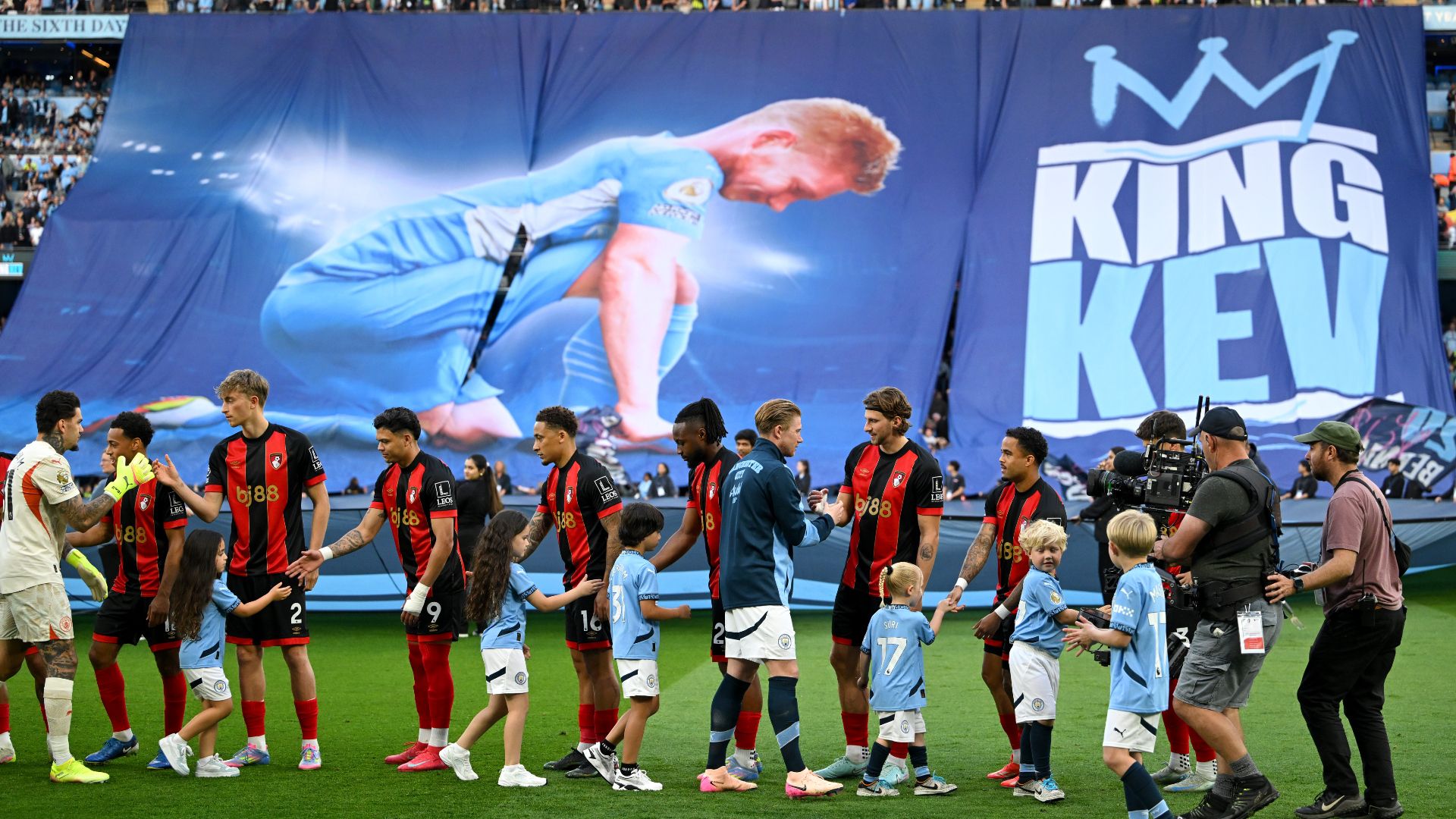 Kevin De Bruyne Manchester City Bournemouth coreografia