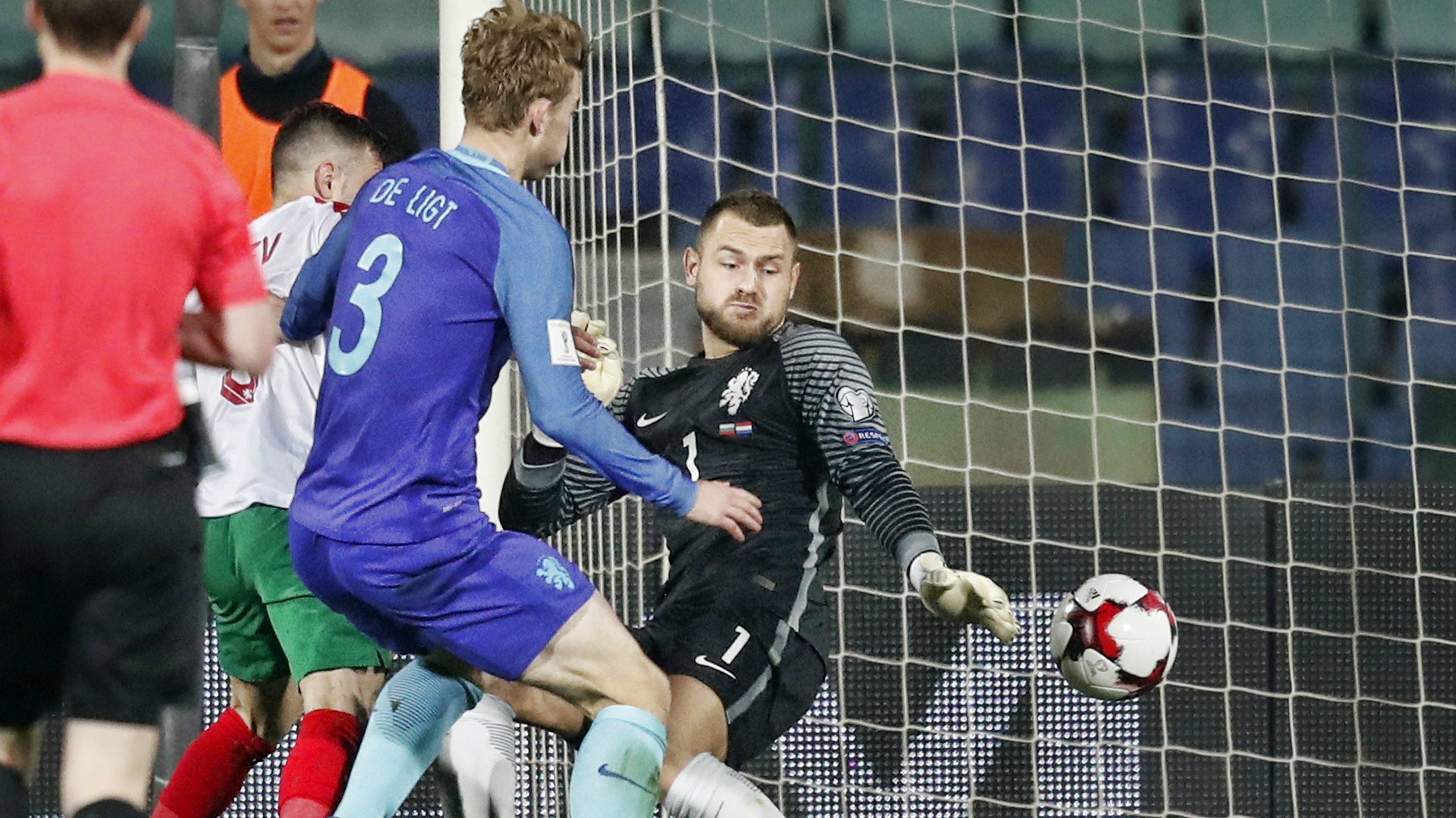 Jeroen Zoet, Matthijs de Ligt, Bulgaria - Netherlands, 25032017