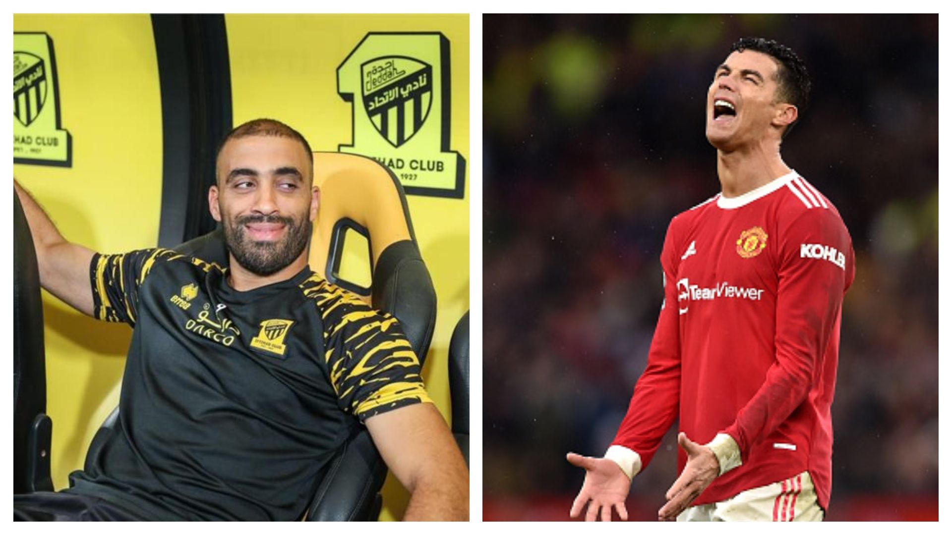 Abderrazak Hamdallah - Cristiano Ronaldo 