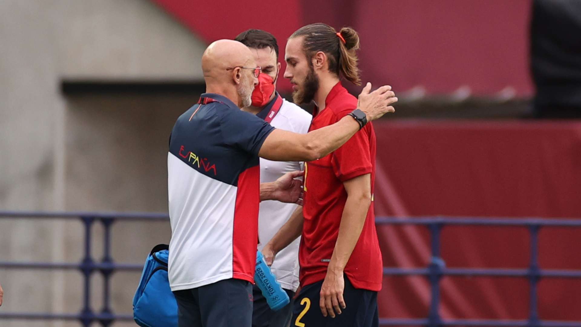 Mingueza, lesionado en el España vs. Costa de Marfil