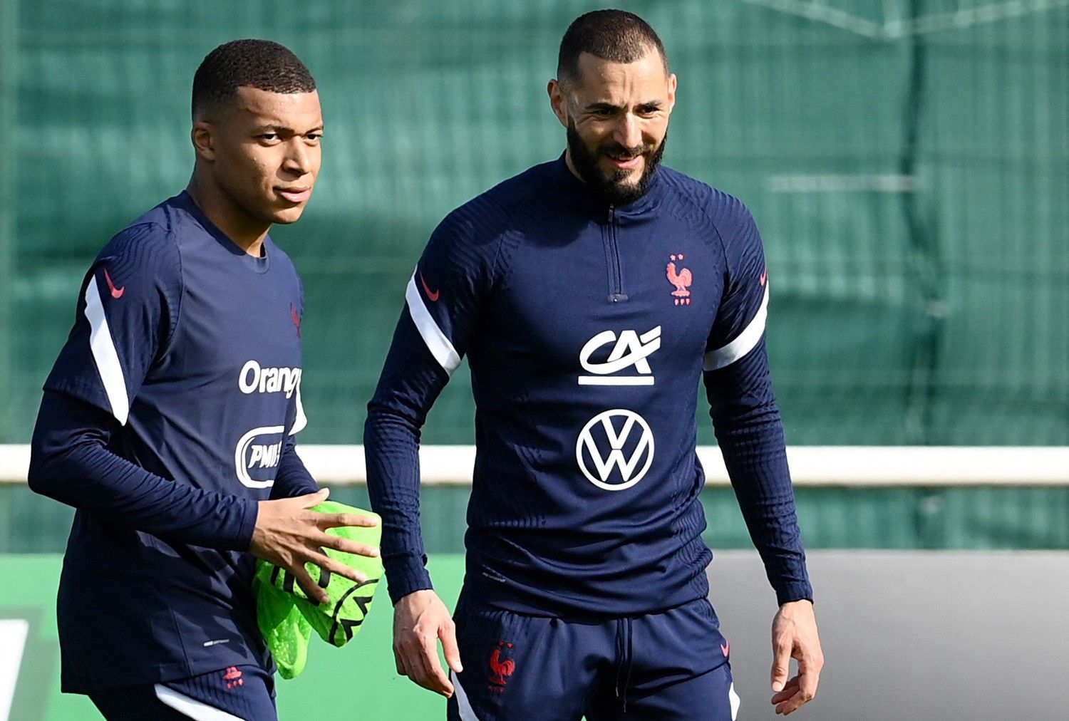 Karim Benzema Kylian Mbappe France