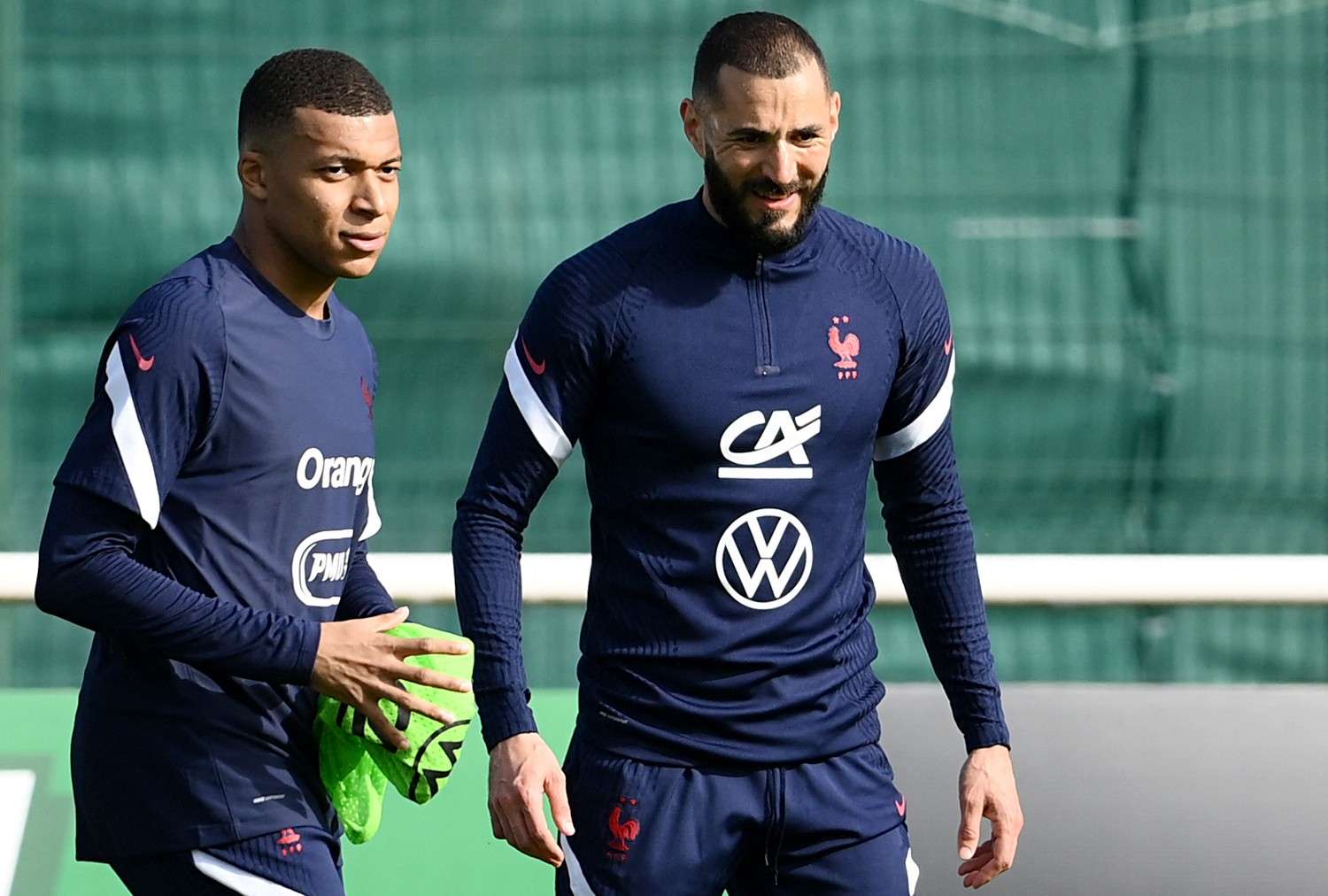 Karim Benzema Kylian Mbappe France