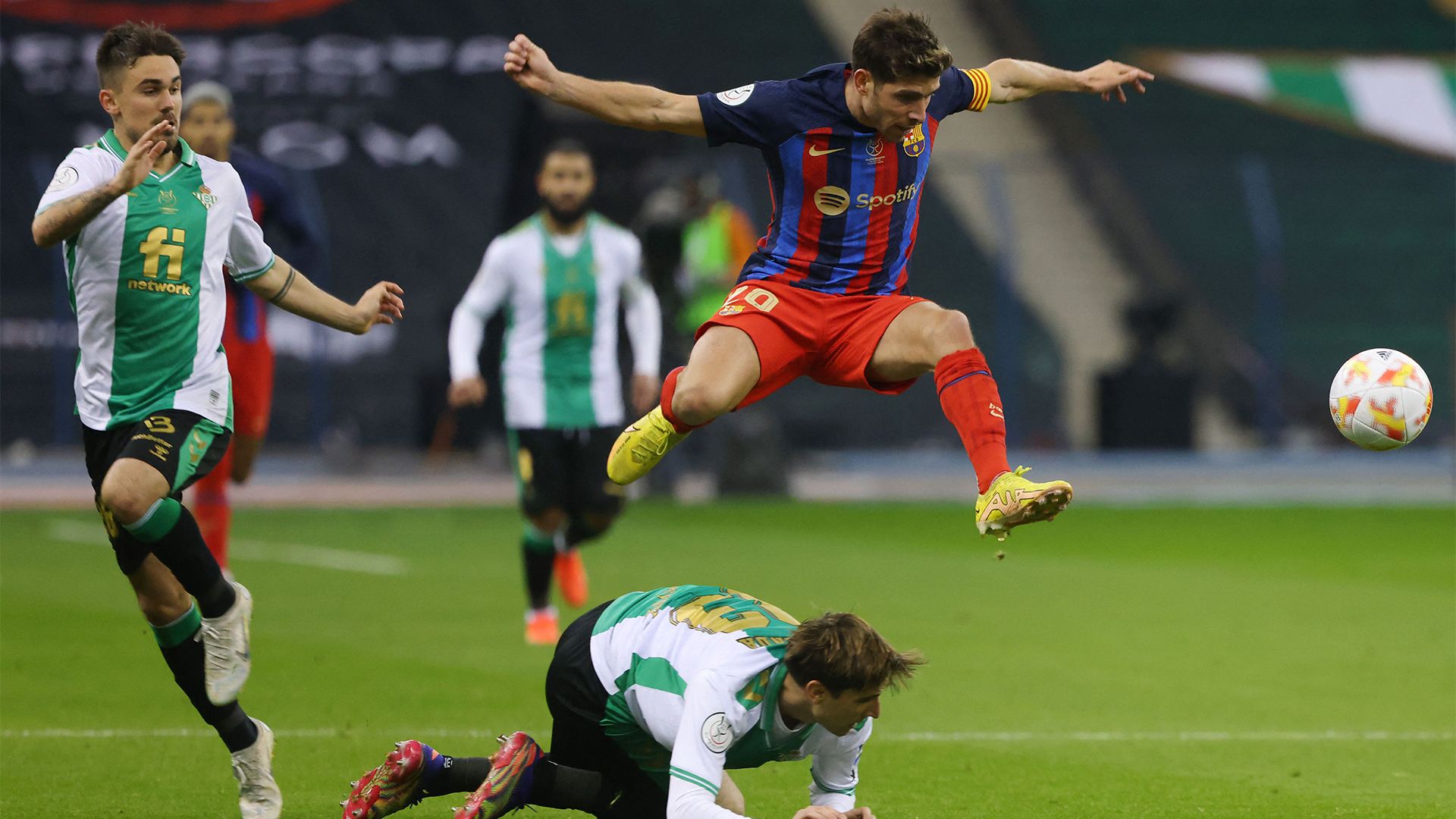 Sergi Roberto Barcelona Betis Super Cup 2022-23