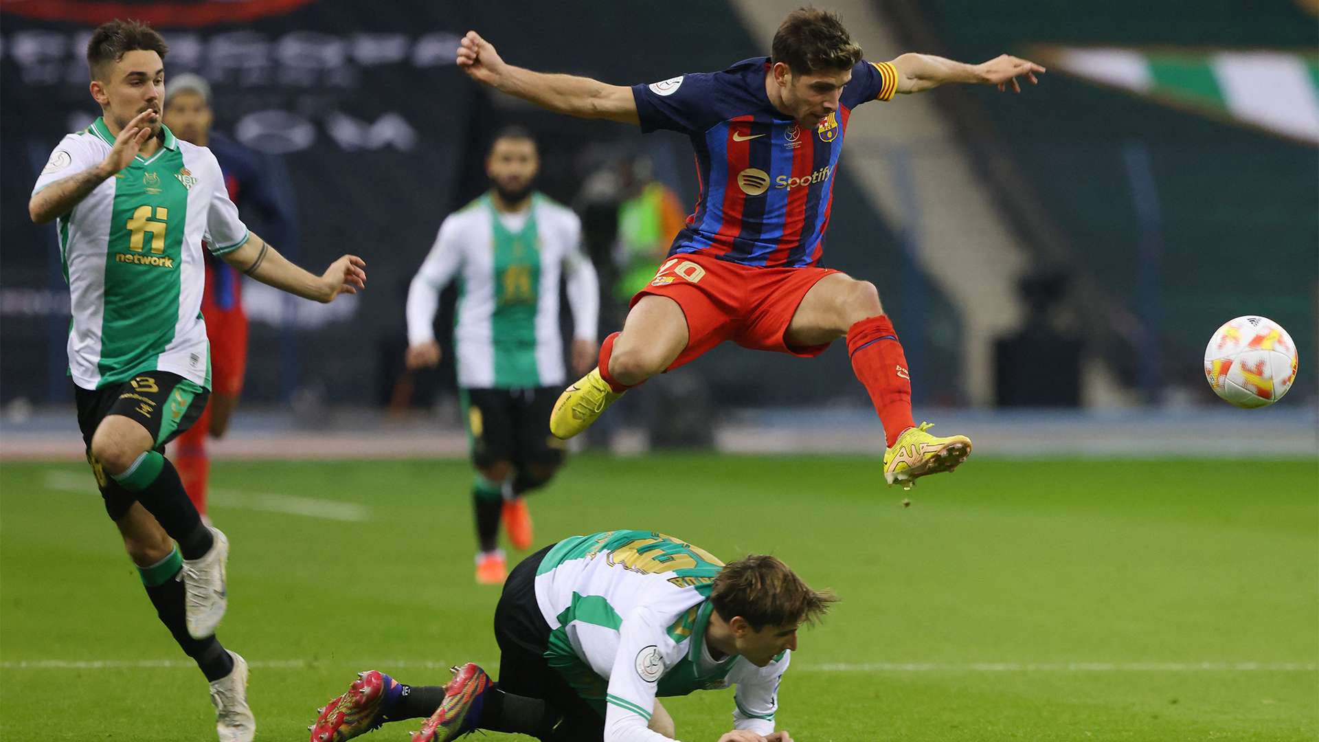 Sergi Roberto Barcelona Betis Super Cup 2022-23