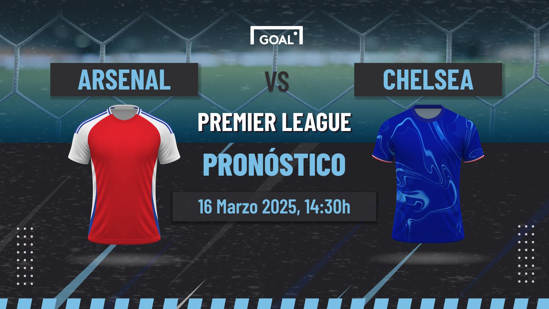 Arsenal vs Chelsea Pronóstico y Apuestas Premier League | 16/03/25