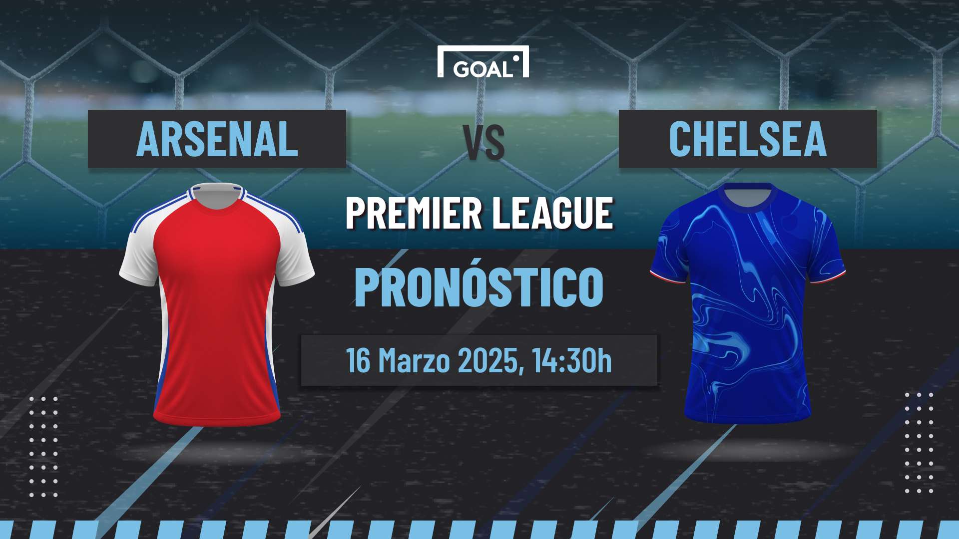 Arsenal vs Chelsea Pronóstico y Apuestas Premier League | 16/03/25
