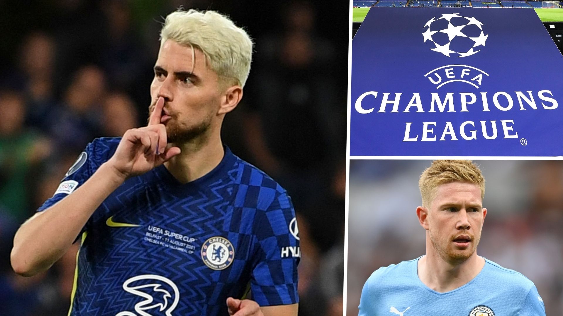 Jorginho Kevin De Bruyne 2021-22 UEFA