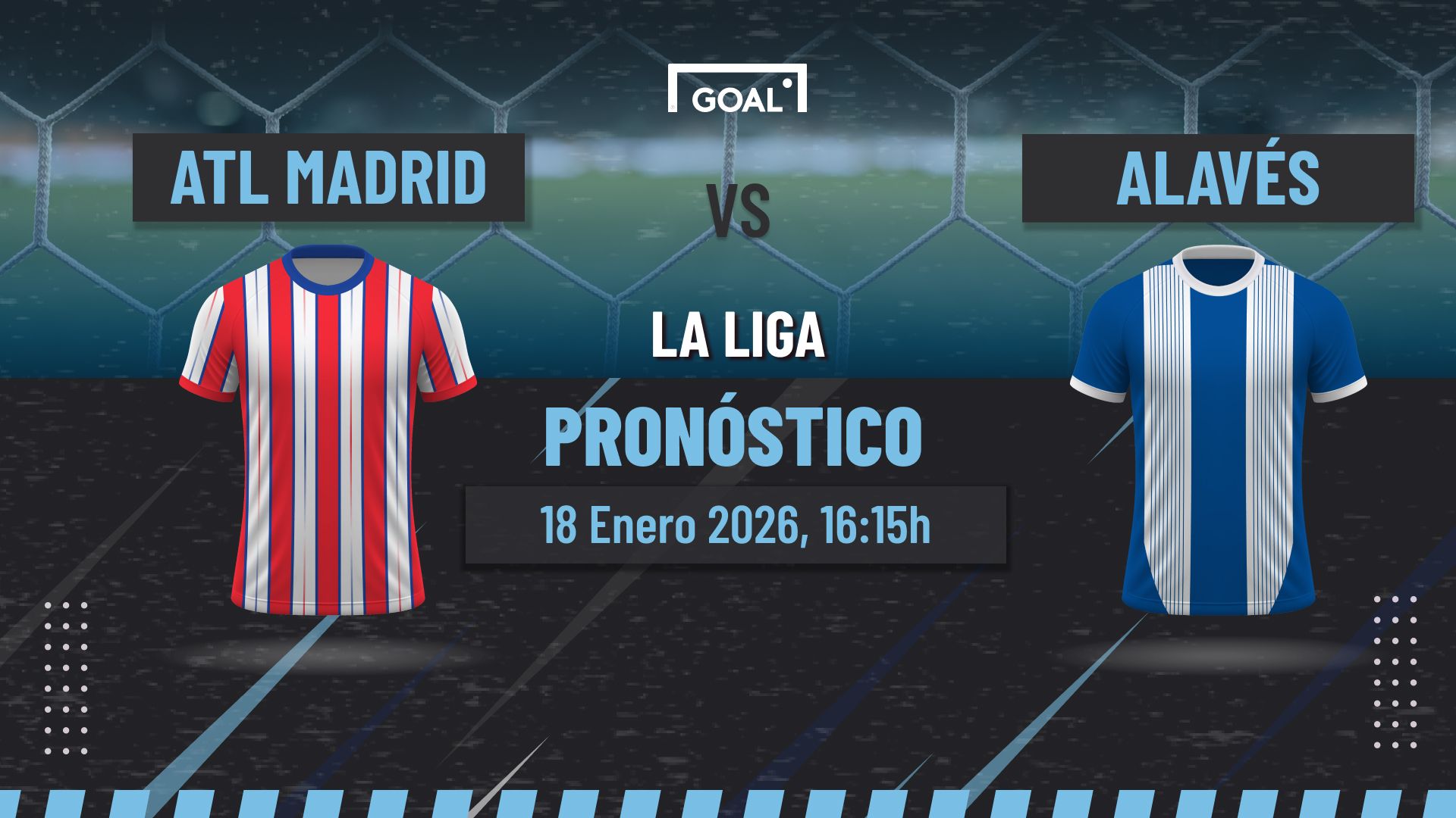 Atlético de Madrid vs Alavés principales apuestas LaLiga | 18/01/2026