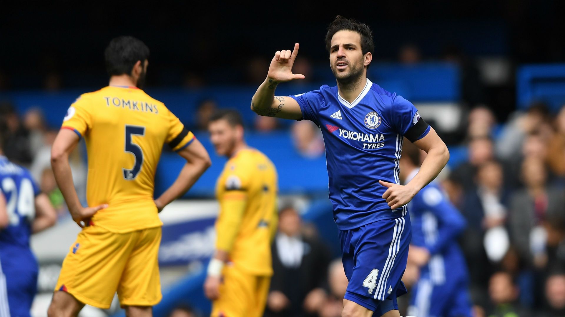Cesc Fabregas Chelsea Crystal Palace
