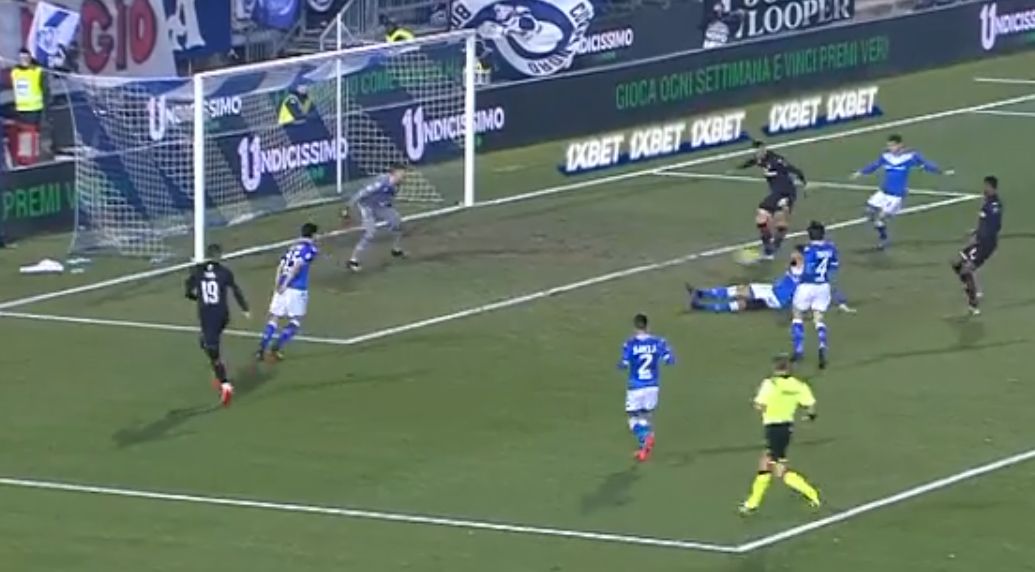 Zlatan Ibrahimovic Brescia Milan Serie A 2020