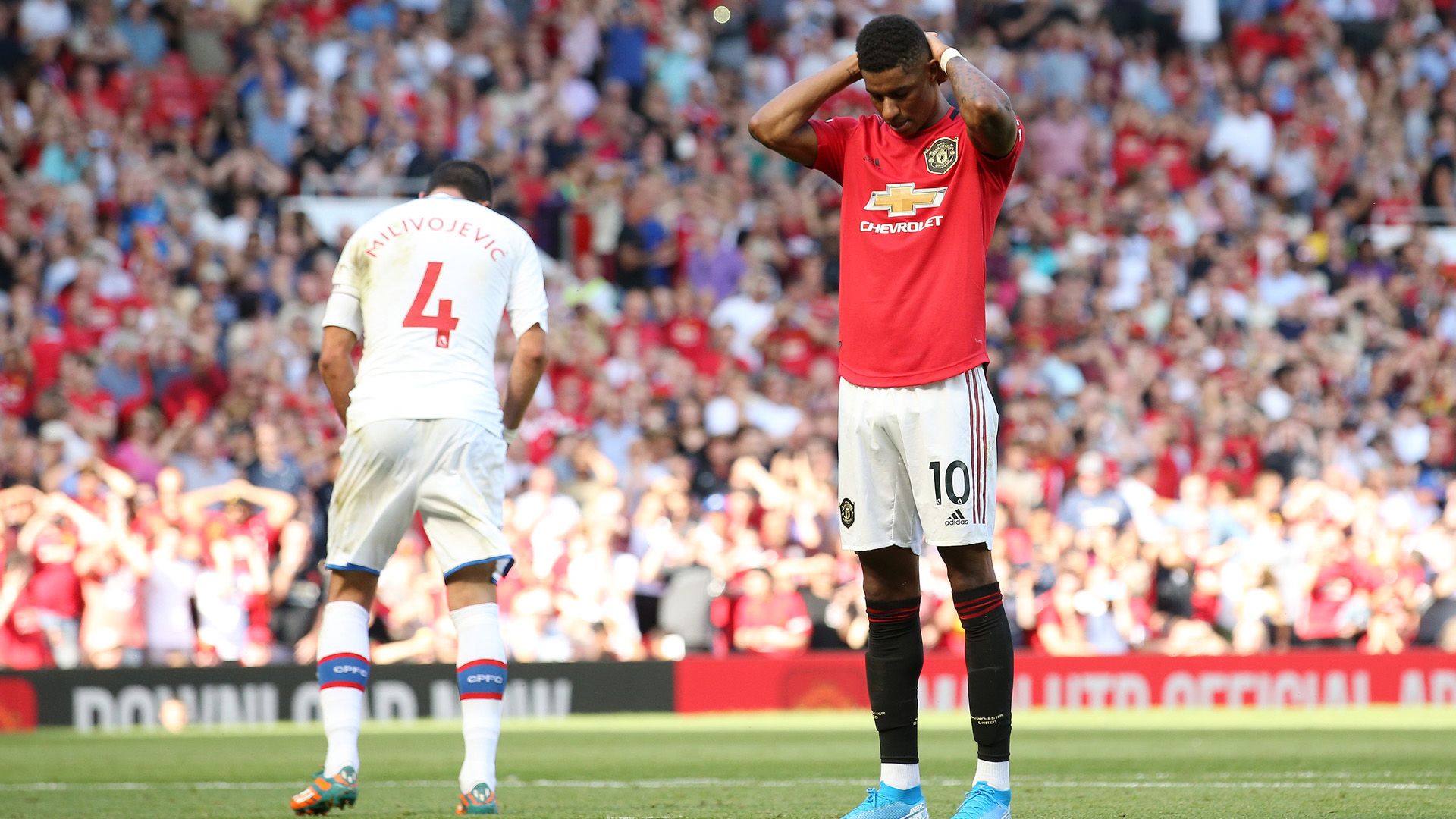 Marcus Rashford Manchester United Crystal Palace