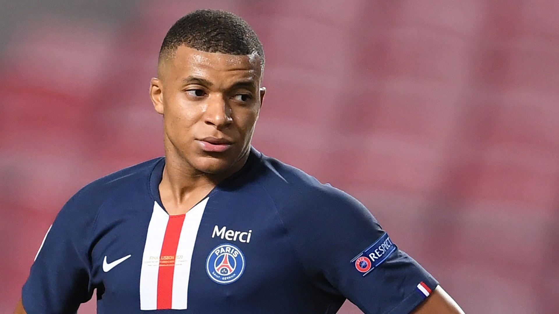 Kylian Mbappe PSG Champions League final 2020