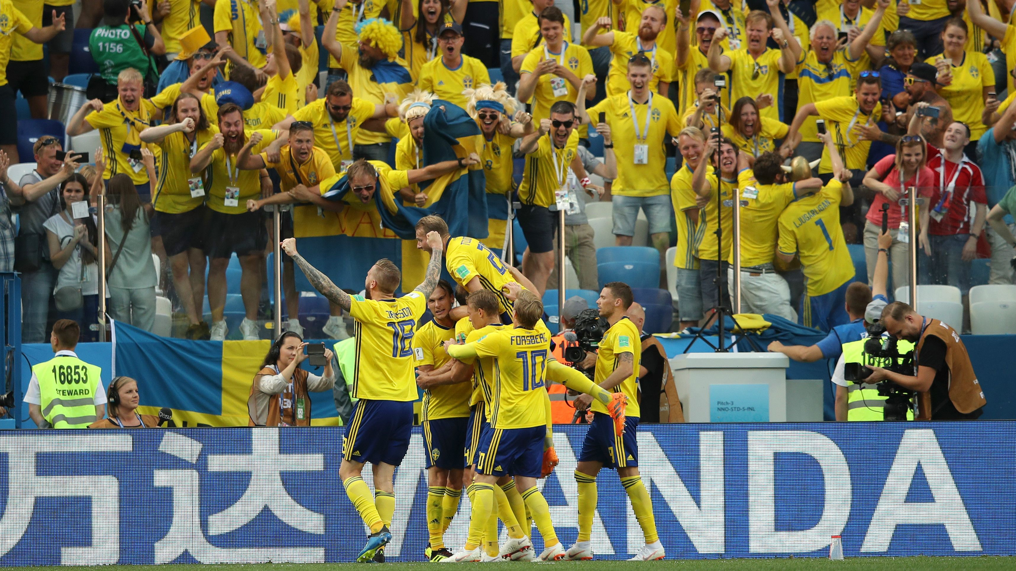 Andreas Granqvist - Suécia x Coreia do Sul - 18/06/2018