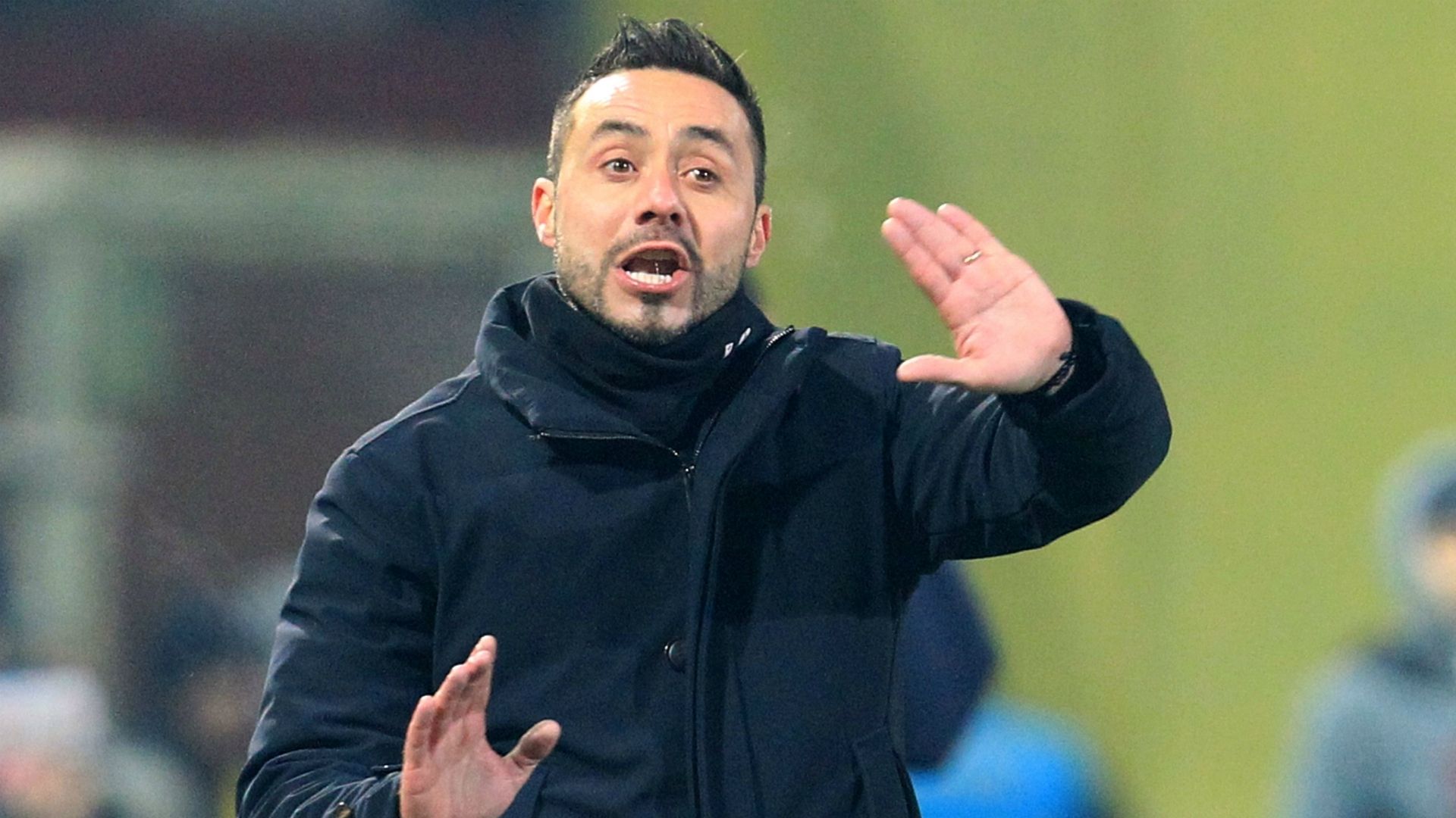 Roberto De Zerbi Benevento Napoli Serie A 02042018