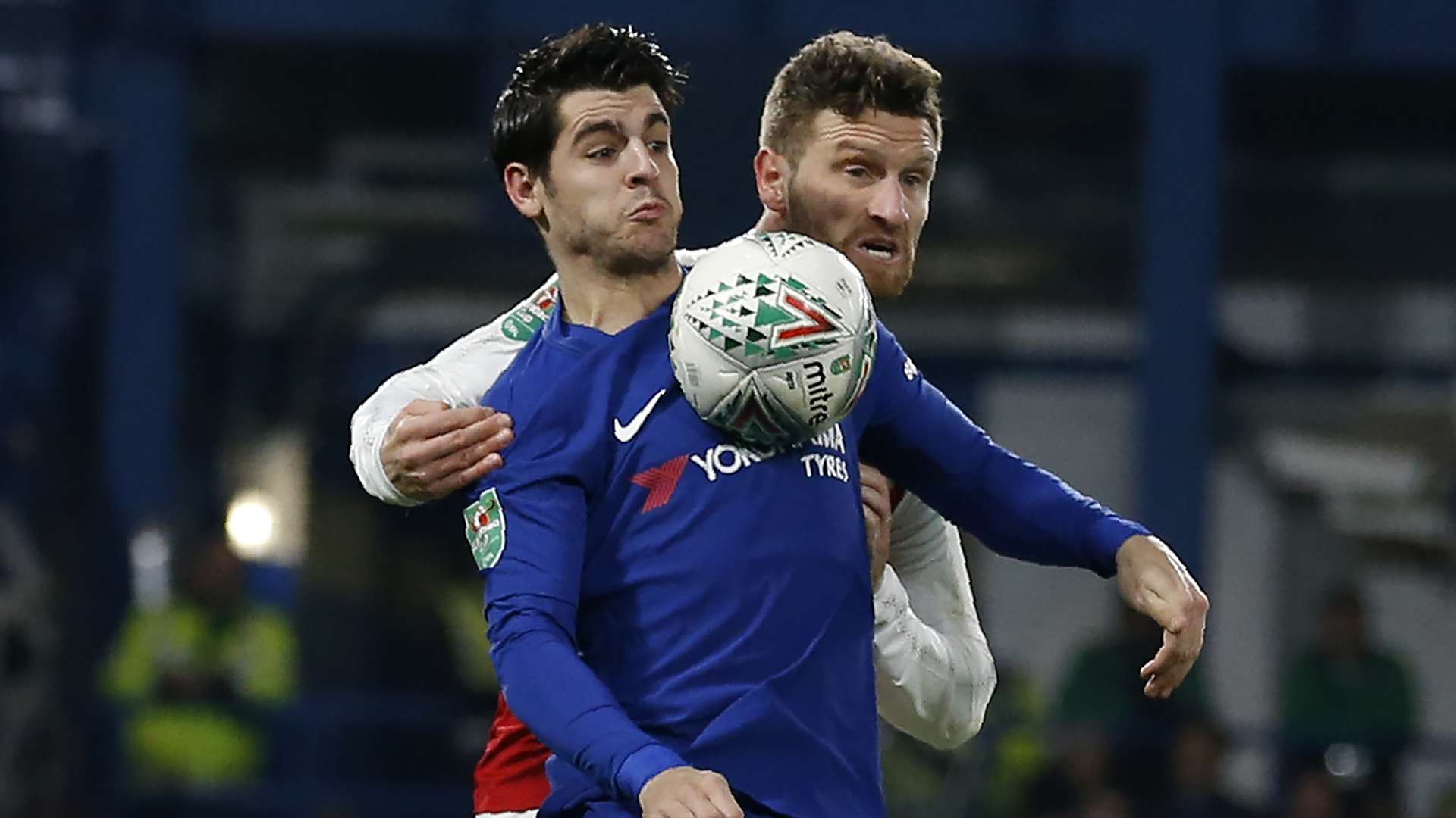 Alvaro Morata Chelsea Arsenal