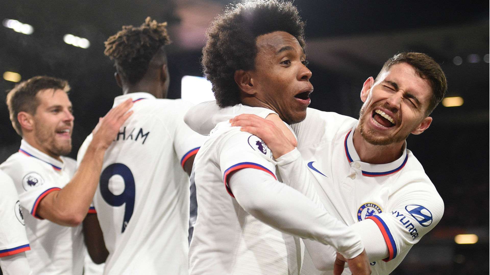 Willian Jorginho Chelsea Burnley Premier League 26 10 2019