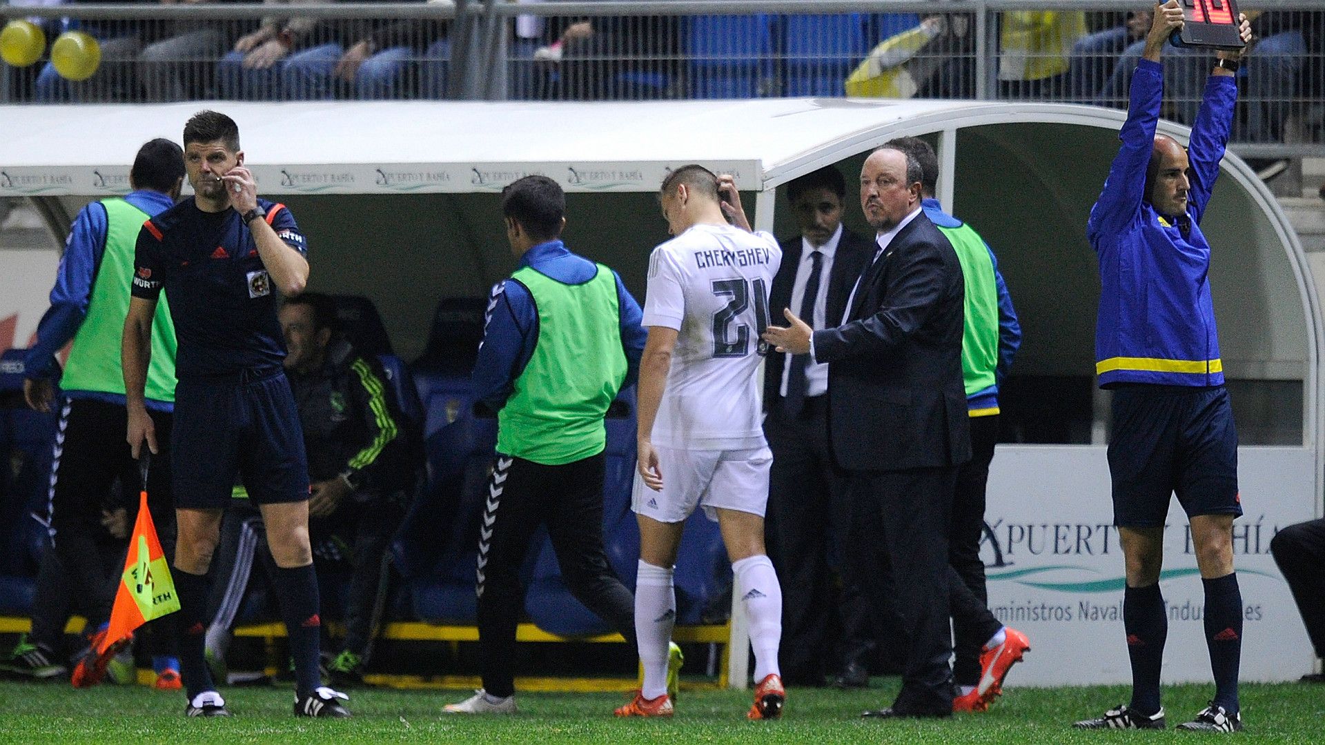 Rafa Benitez Denis Cheryshev Cadiz Real Madrid Copa del Rey 2122015