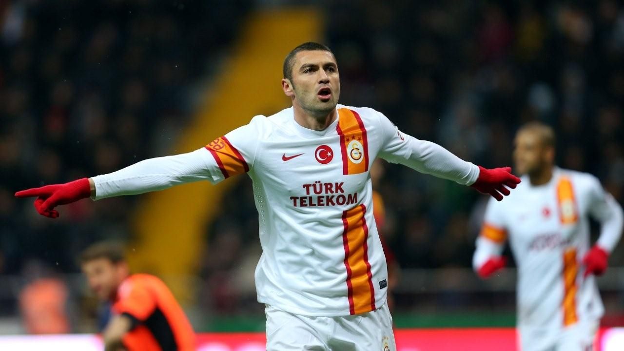 STSL: Kayserispor-Galatasaray: Burak Yılmaz celebrating his goal