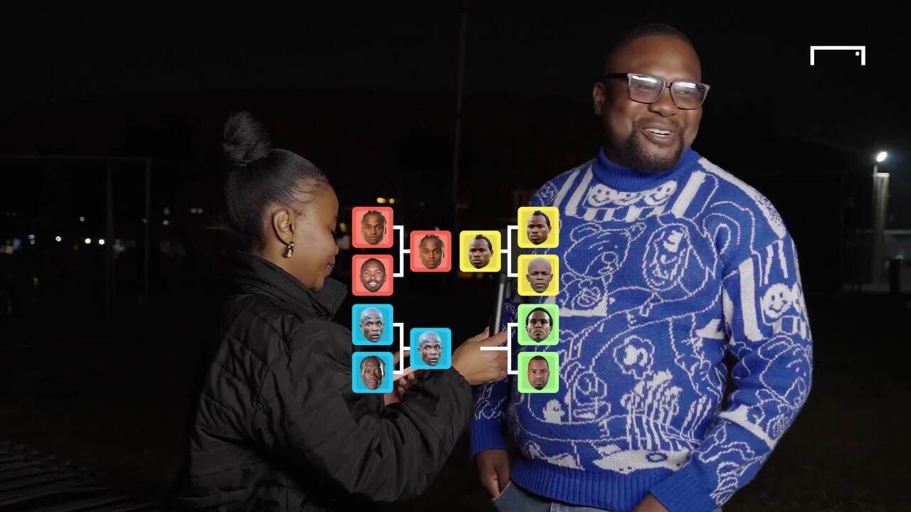 Kaizer Chiefs fan knockout challenge video