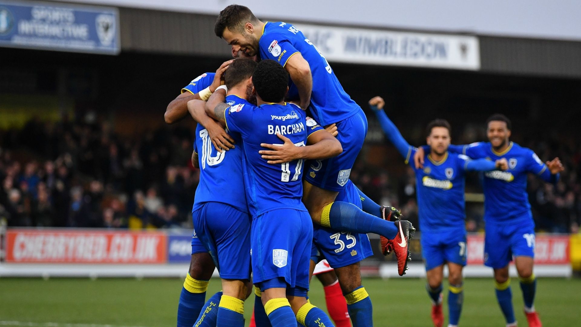 AFC Wimbledon Charlton FA Cup 12032017
