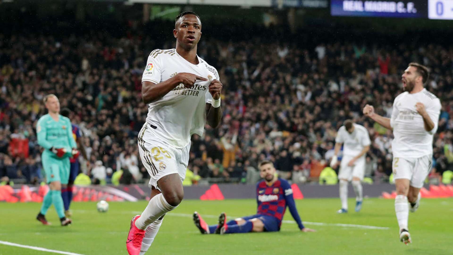 Vinicius Jr. Real Madrid FC Barcelona El Clasico 01032020
