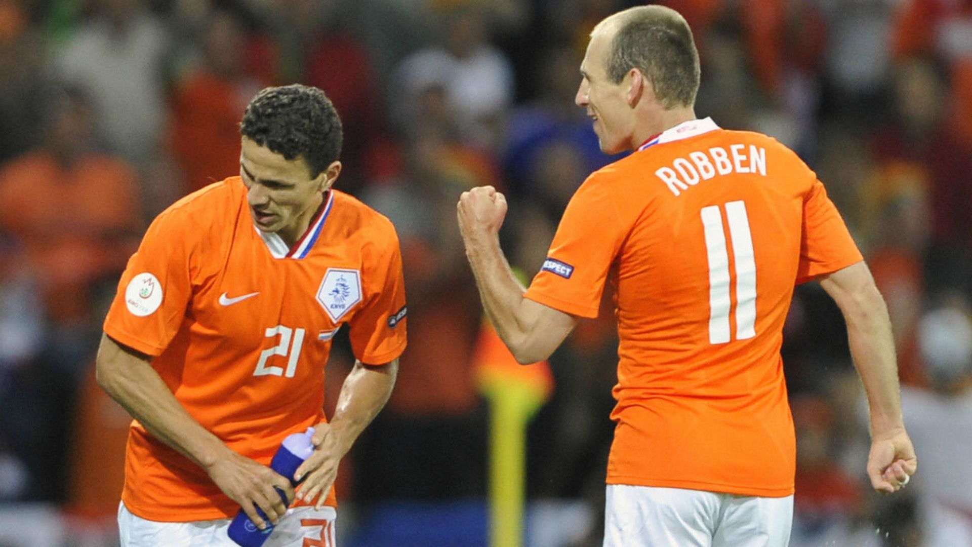 Arjen Robben Khalid Boulahrouz Netherlands