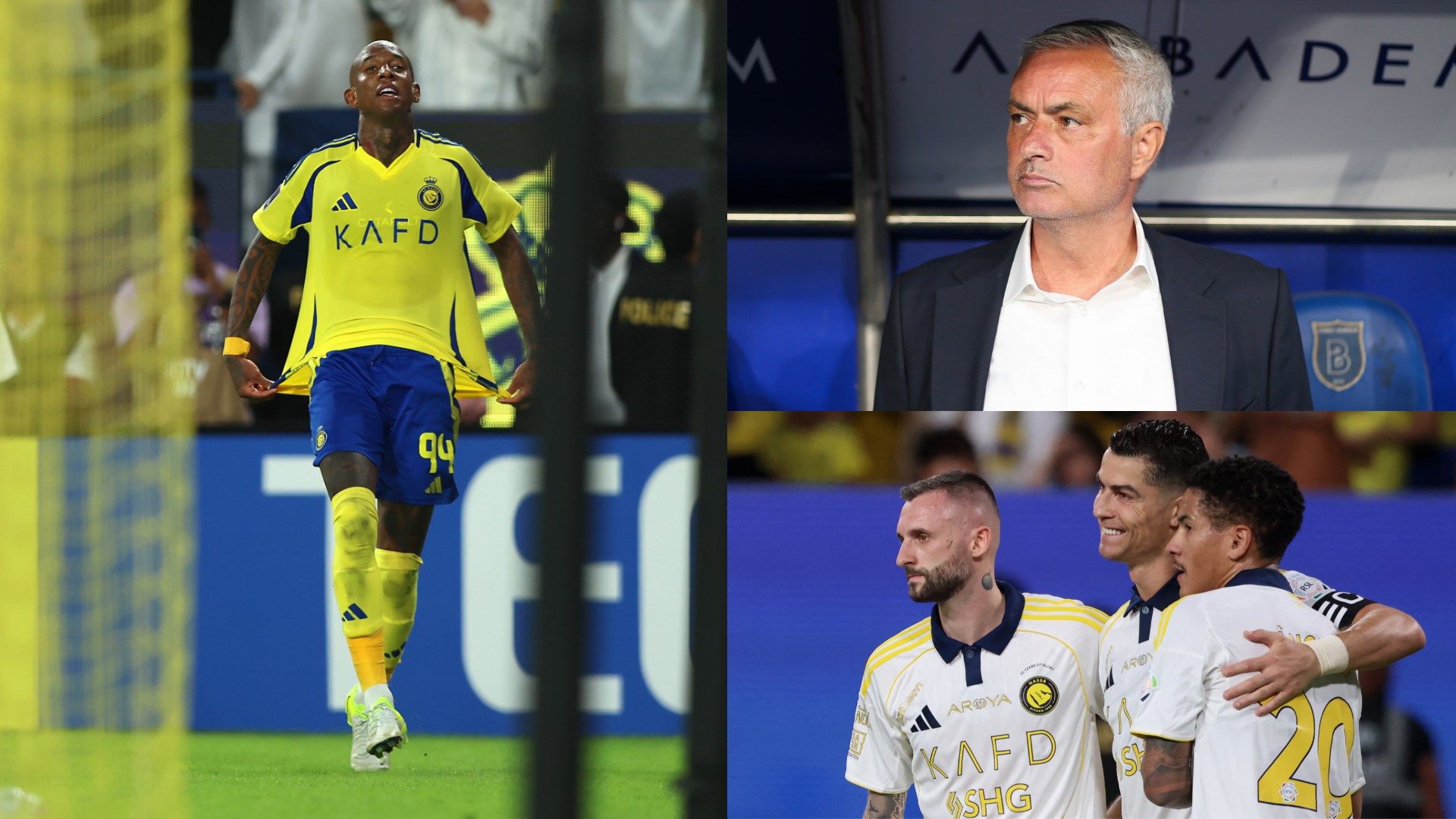 Anderson Talisca Jose Mourinho Cristiano Ronald Al Nassr