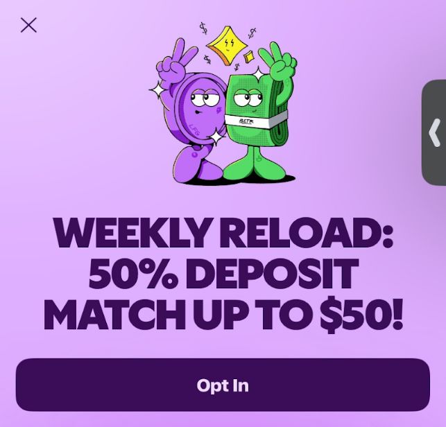 betr deposit match