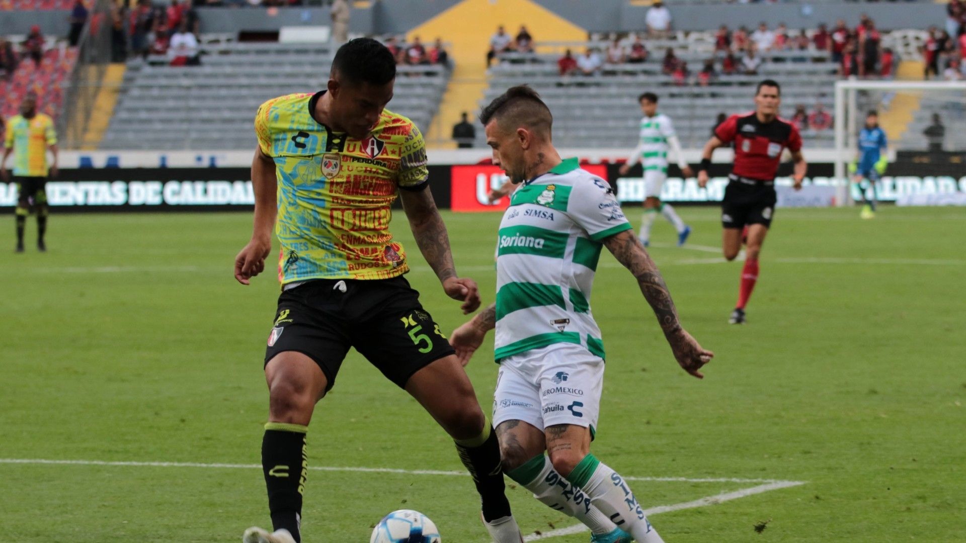 Atlas Santos Anderson Santamaría Brian Lozano Clausura 2022