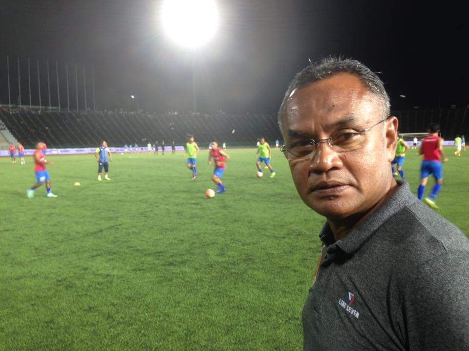 Petaling Jaya Rangers head coach Mat Zan Mat Aris 2017