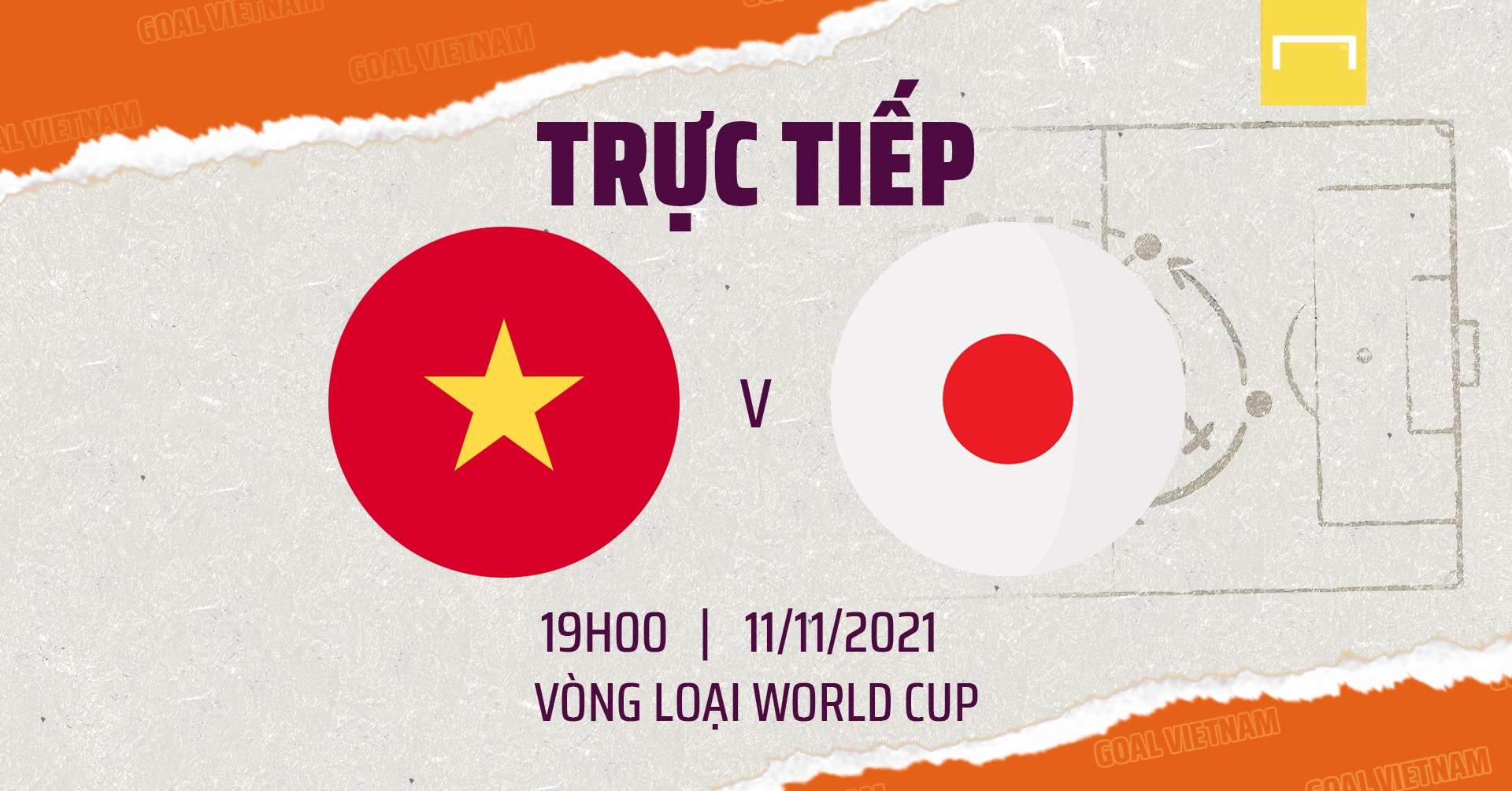 Live Vietnam vs Japan 2022 WCQ GFX