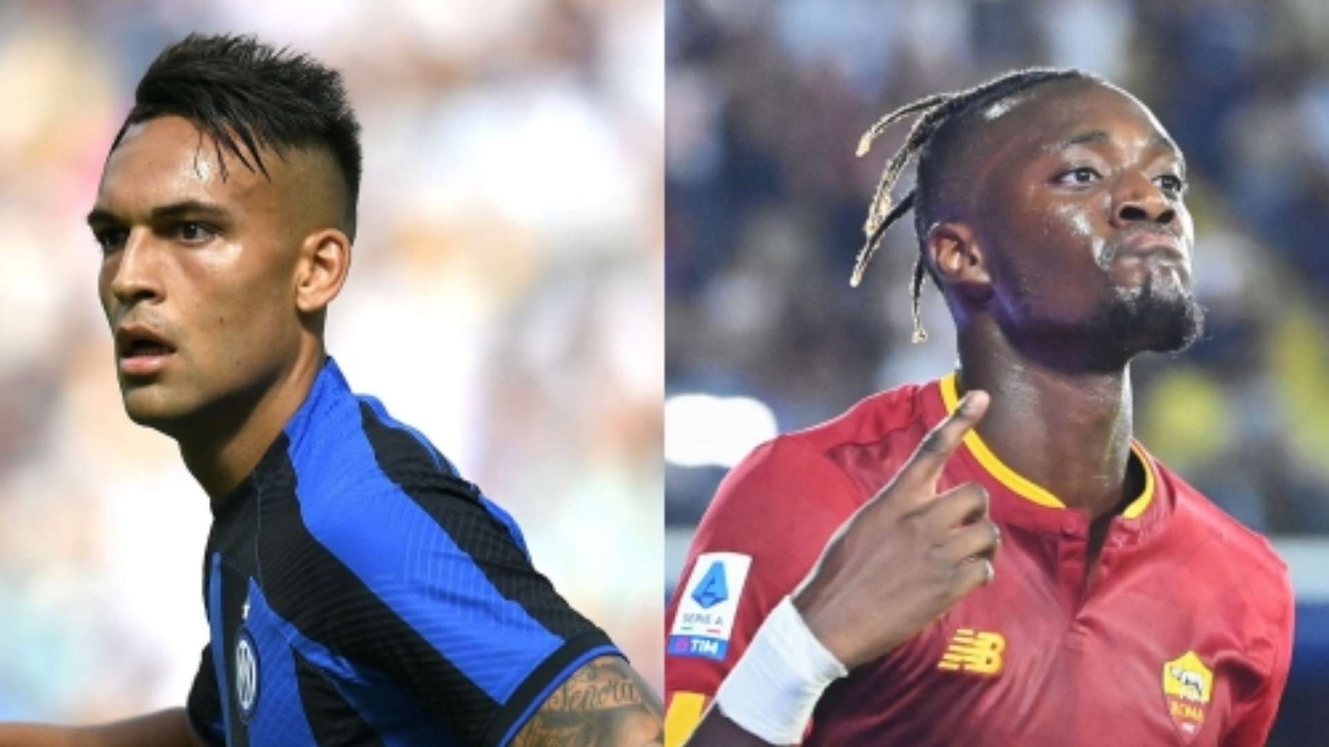 Lautaro Martinez Inter Tammy Abraham Roma