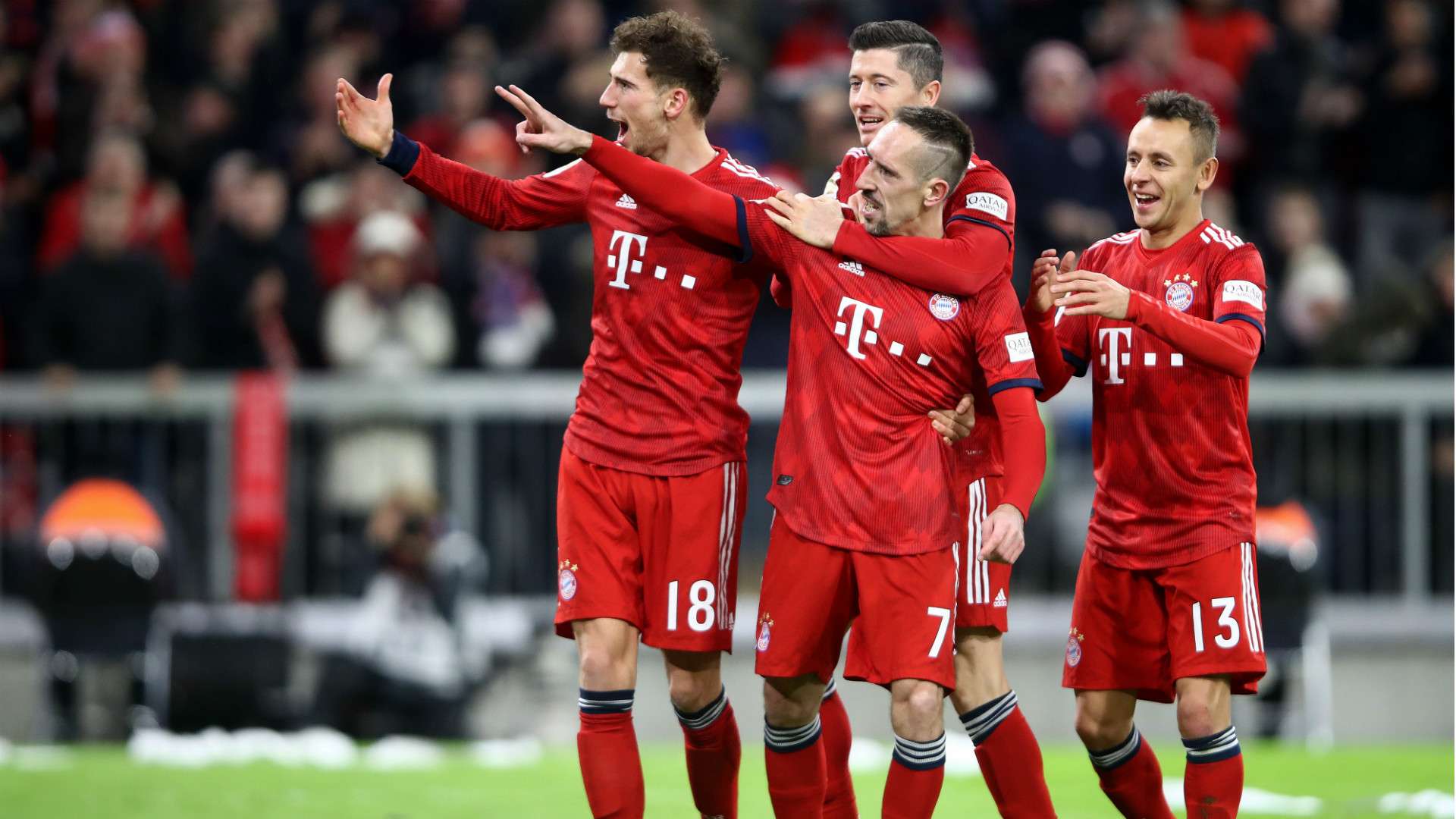 Franck Ribery Bayern Munchen 1 FC Nurnberg Bundesliga 08122018