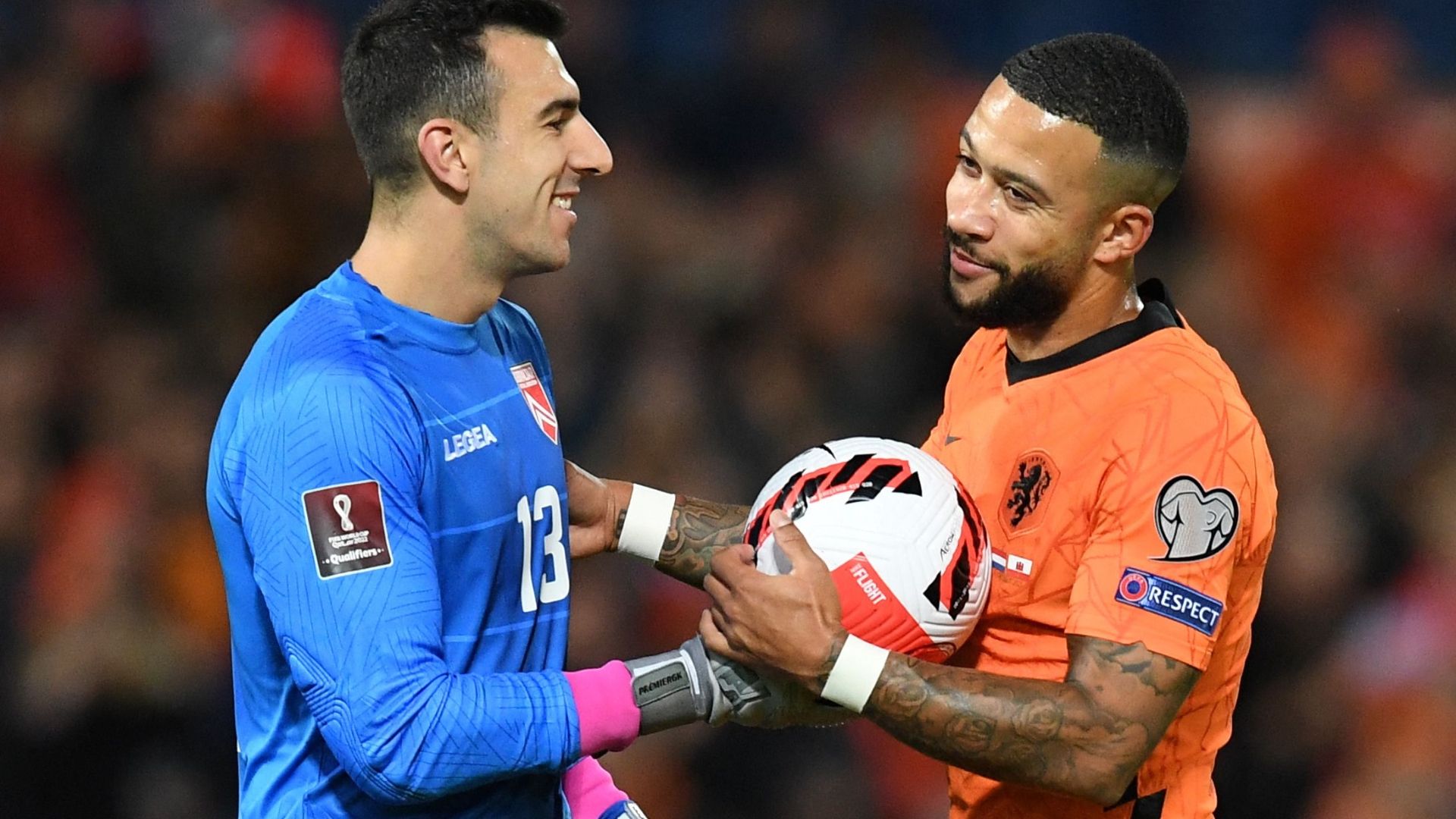 Banda Depay World Cup qualifers