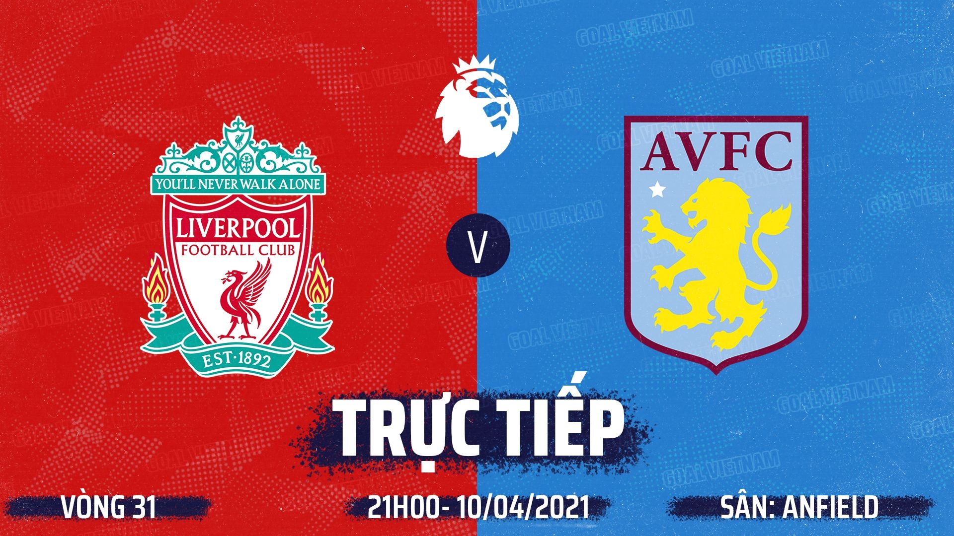 Live: Liverpool vs Aston Villa