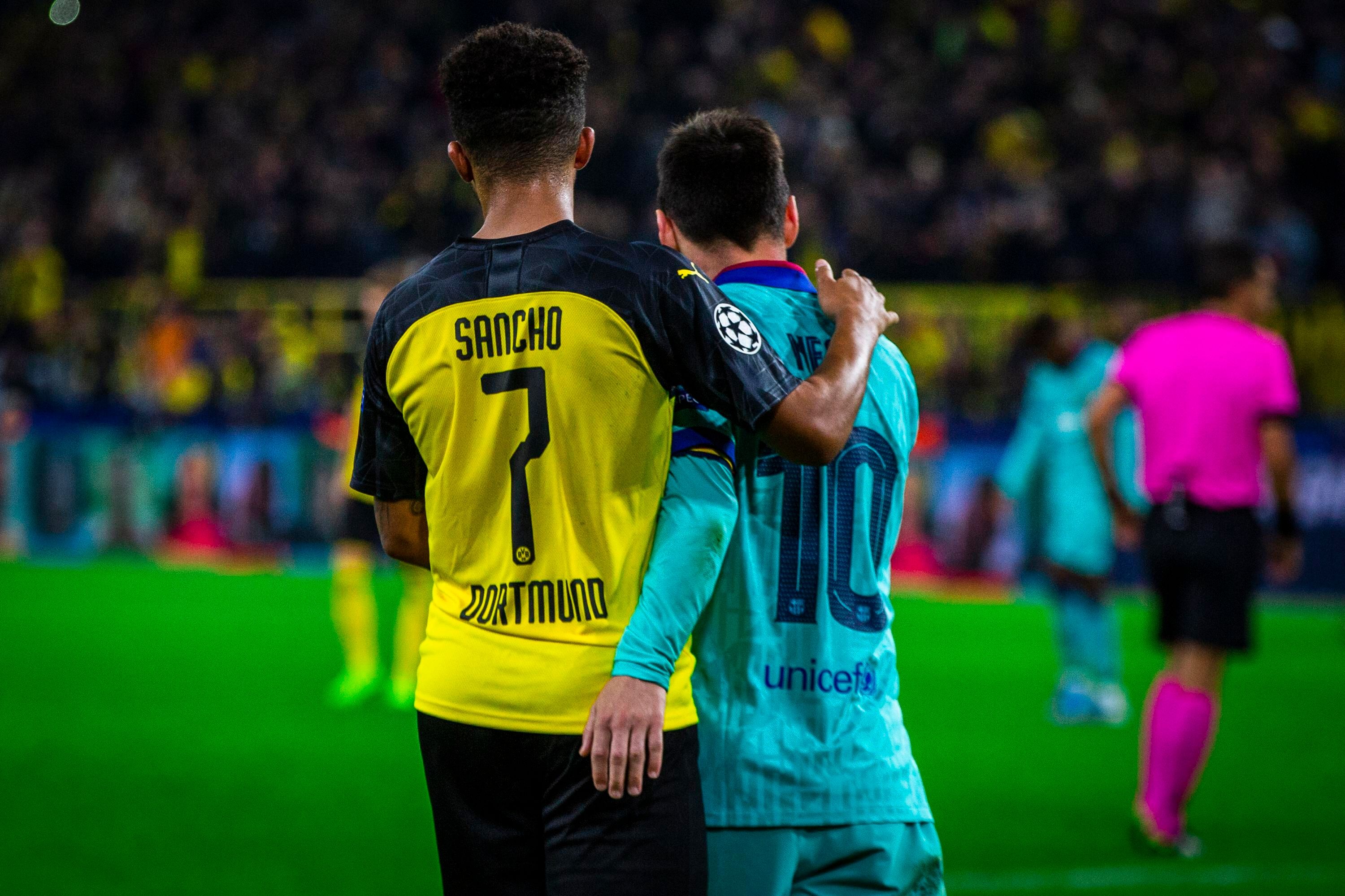 GER ONLY Lionel Leo Messi Jadon Sancho