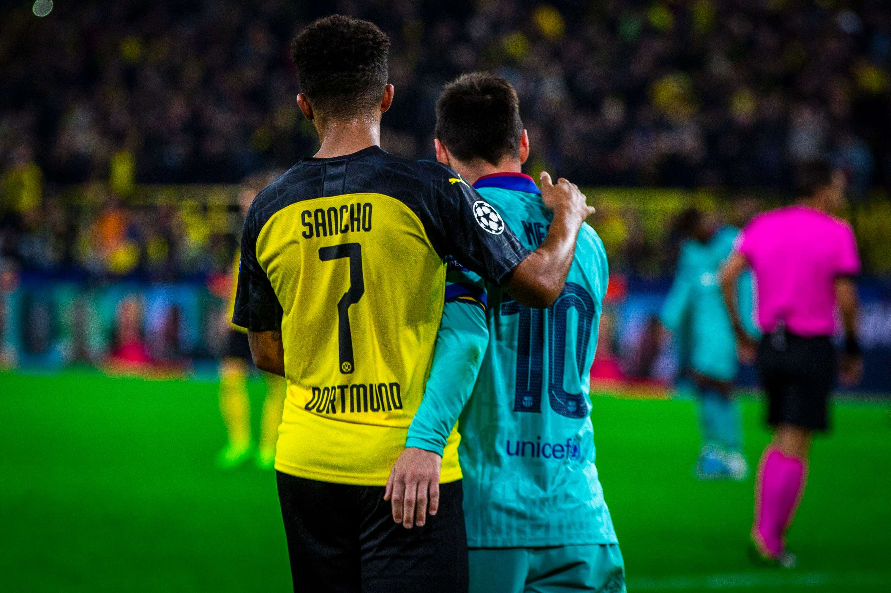 GER ONLY Lionel Leo Messi Jadon Sancho