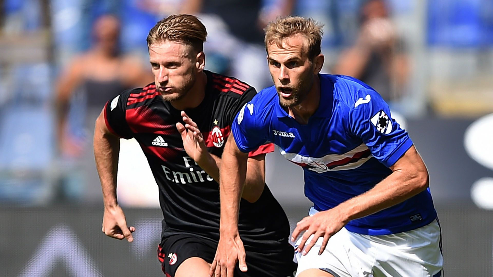 Ignazio Abate Ivan Strinic Sampdoria Milan Serie A