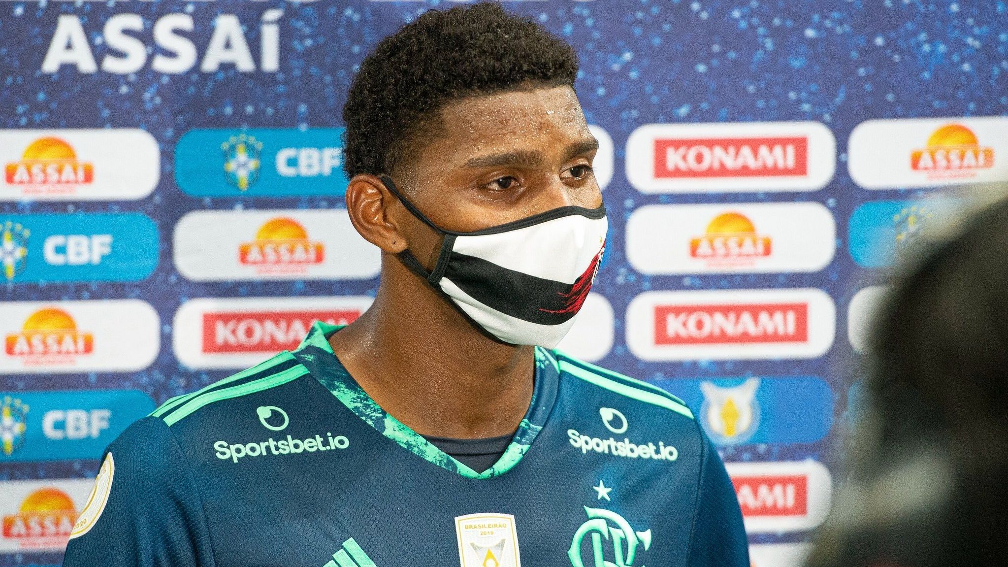 Hugo Souza pós Palmeiras x Flamengo Brasileirão 28 09 2020