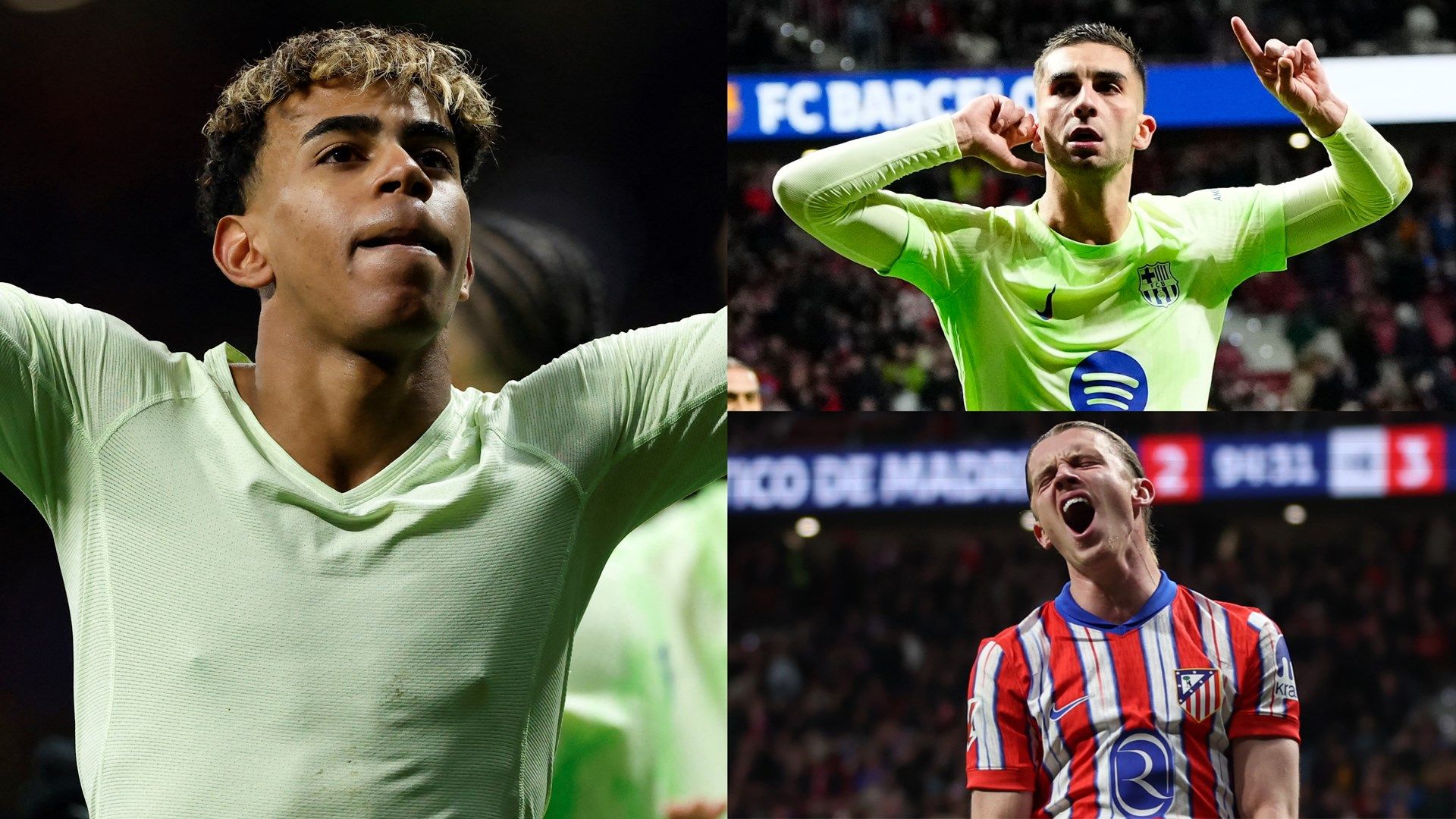 Barcelona player ratings vs Atletico Madrid: Lamine Yamal, what a moment! Wonderkid completes epic comeback as fantastic Ferran Torres helps secure La Liga top spot amid more late pain for Diego Simeone & Co. | Goal.com UK