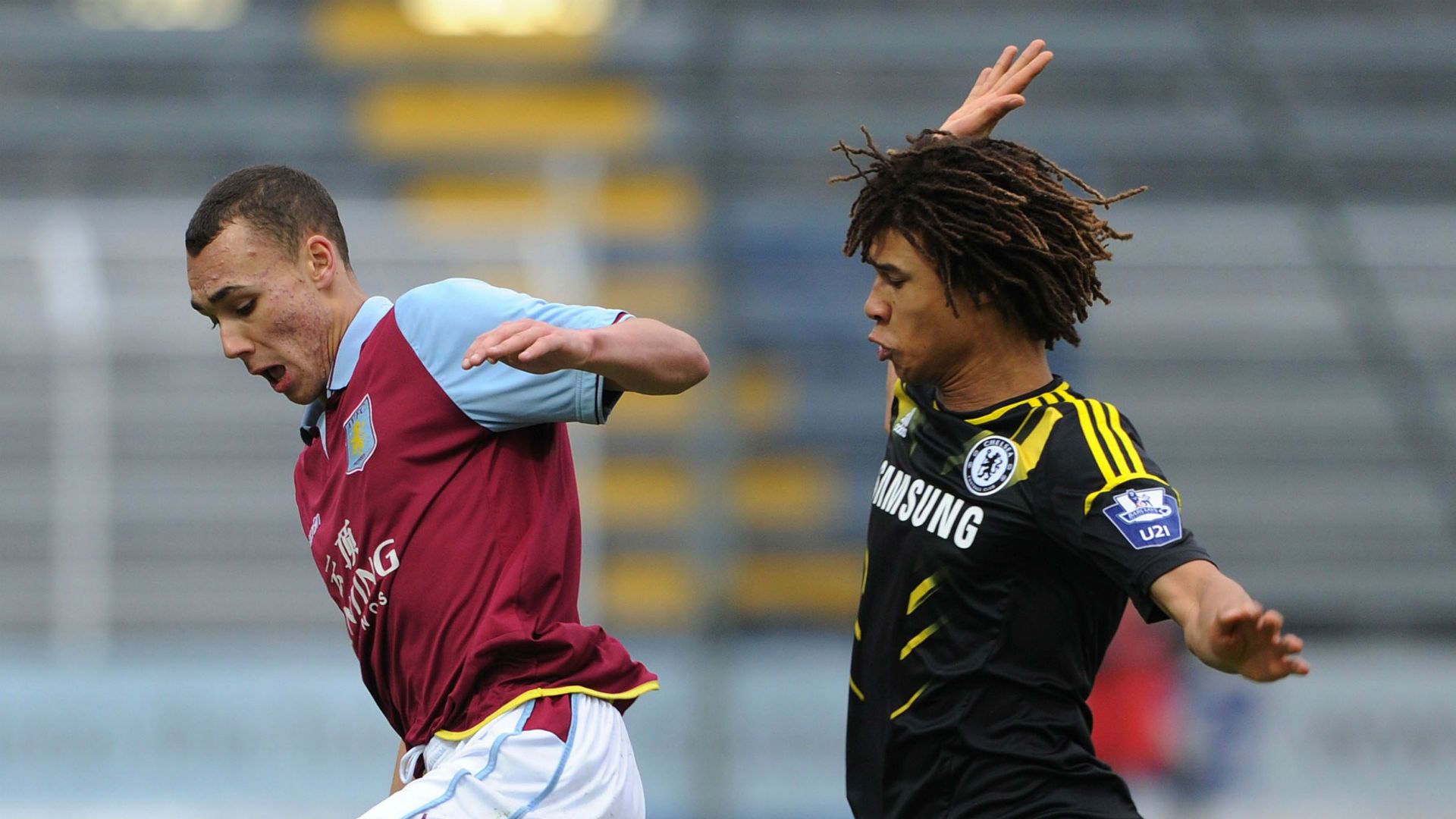 Graham Burke Nathan Ake Aston Villa U19 Chelsea U19 NextGen Series Final 01042013
