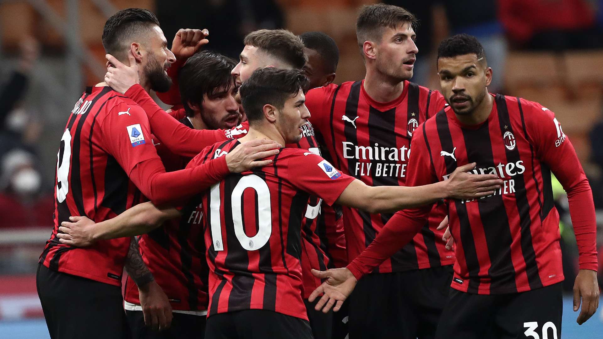 Milan Roma Celebrate Serie A